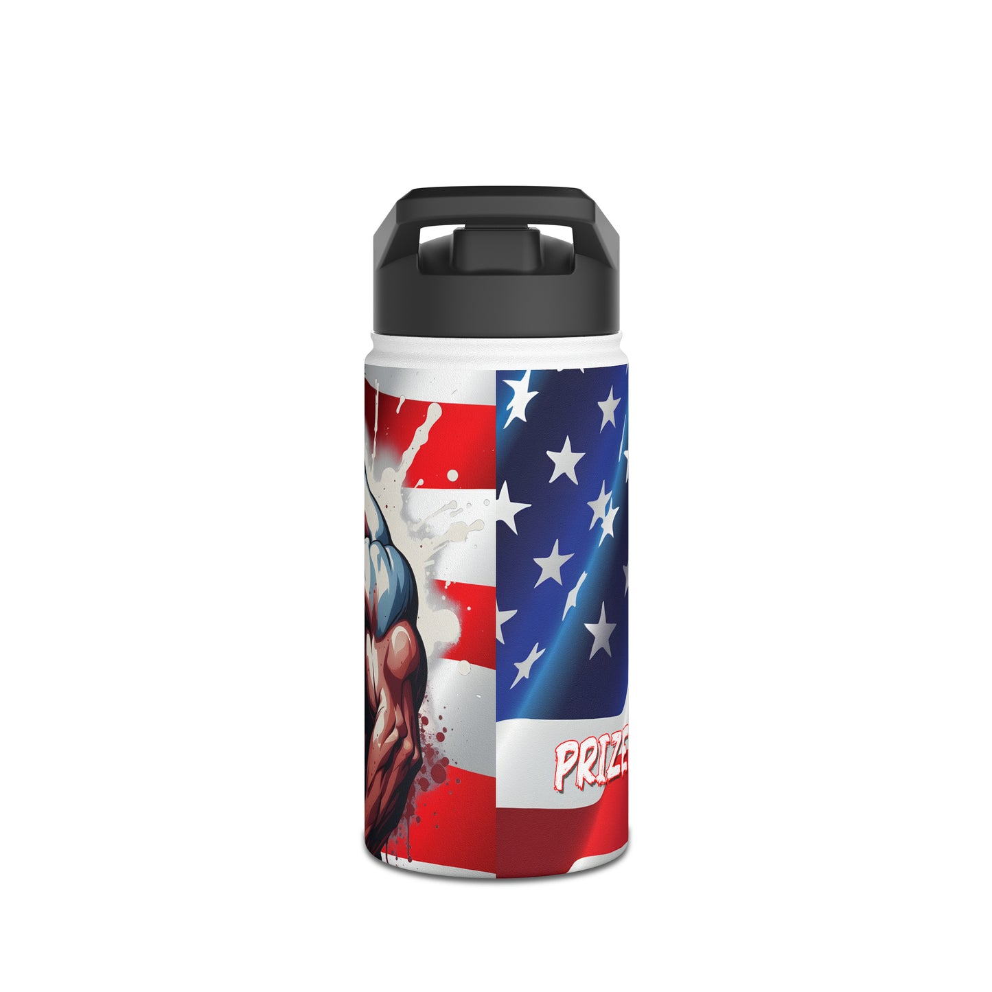 Kǎtōng Piàn - Prized Fighter Collection - America - 005 - Stainless Steel Water Bottle, Standard Lid - Verdine Daniels