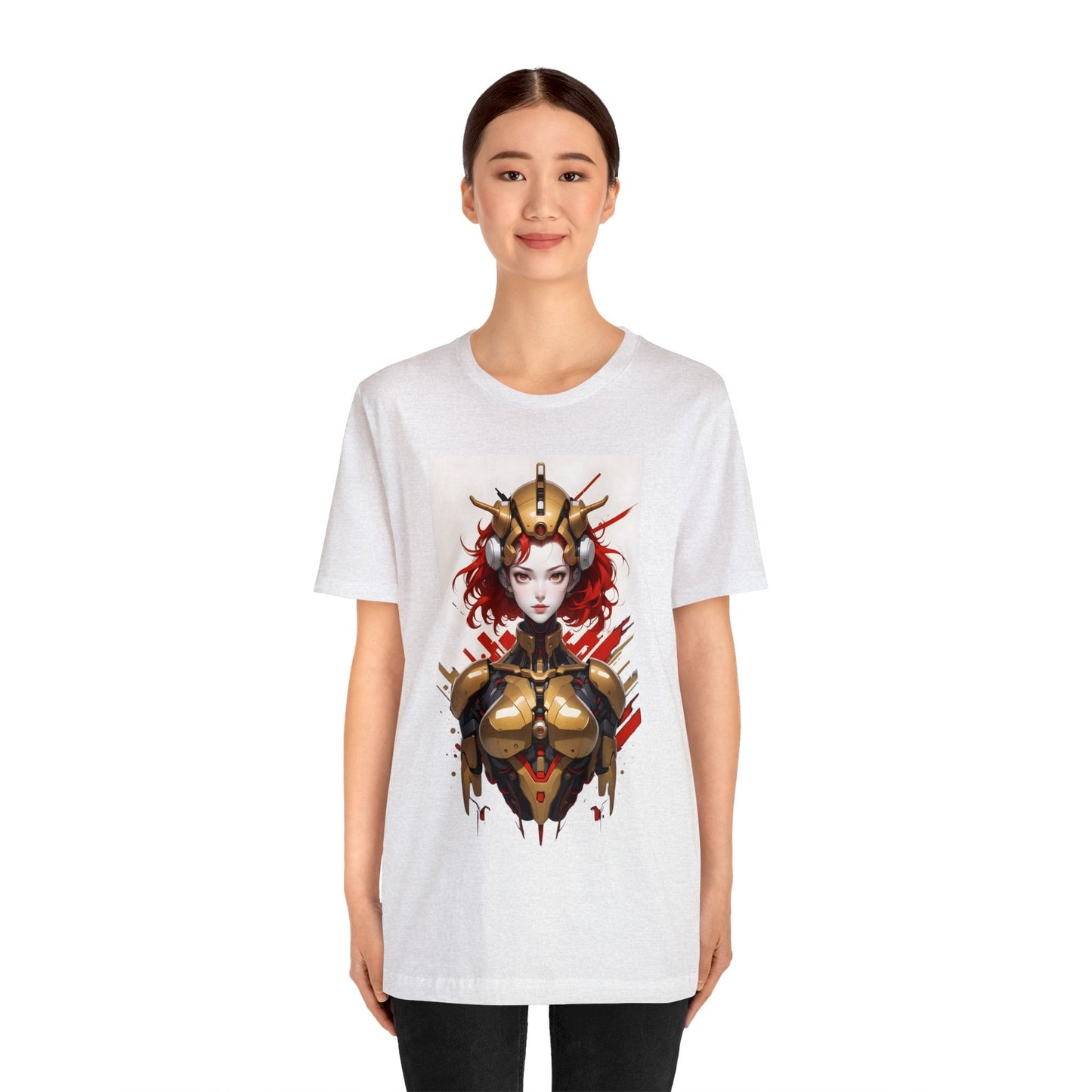 Kǎtōng Piàn - Mecha Girl Collection - Maya - Unisex Jersey Short Sleeve Tee Printify