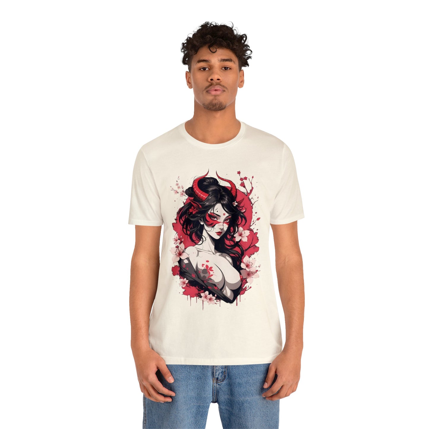 Kǎtōng Piàn - Oni Collection - Alecto - Unisex Jersey Short Sleeve Tee Printify