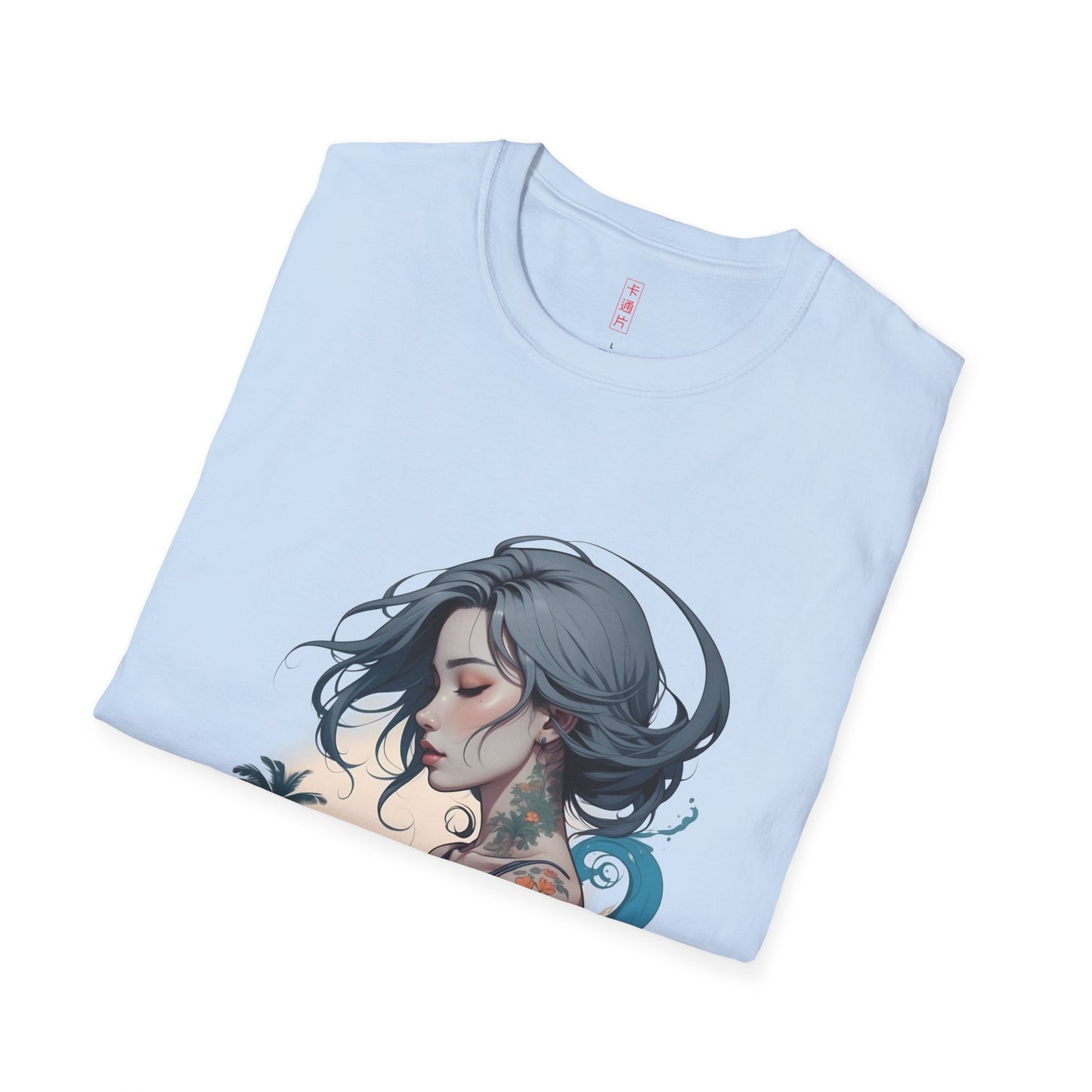 Kǎtōng Piàn - California Love Collection - 033 - Unisex Softstyle T-Shirt Printify