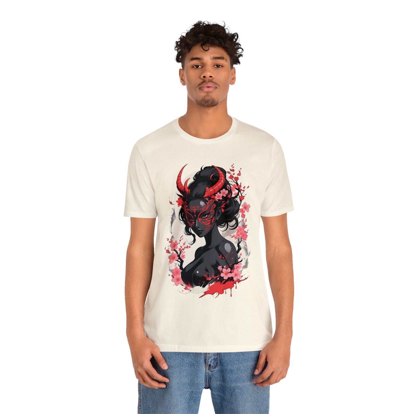 Kǎtōng Piàn - Oni Collection - Ammit - Unisex Jersey Short Sleeve Tee Printify