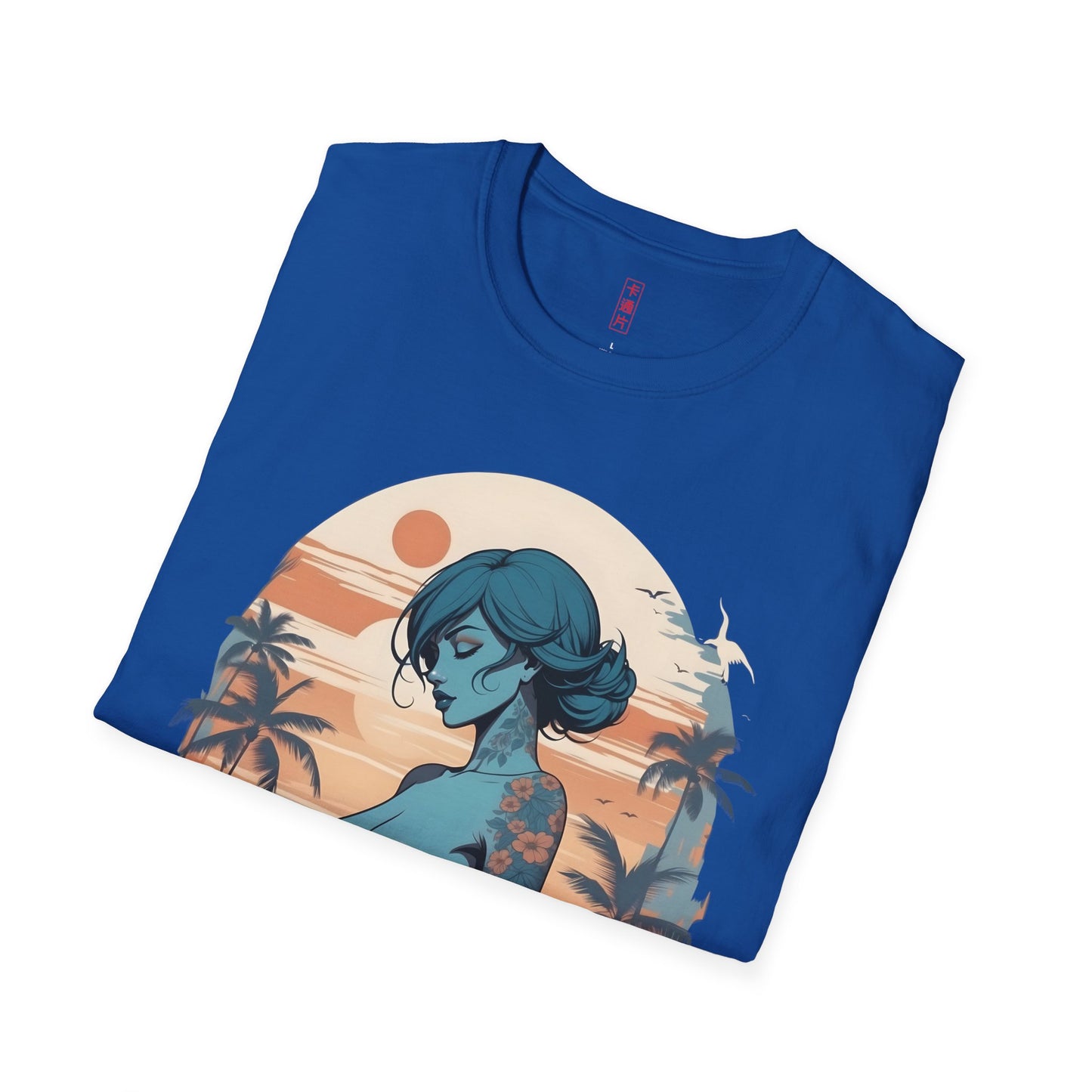 Kǎtōng Piàn - California Love Collection - 011 - Unisex Softstyle T-Shirt Printify