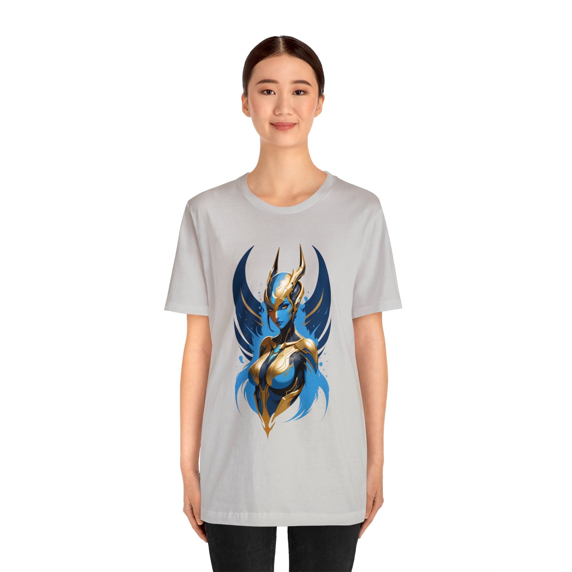 Kǎtōng Piàn - The Lotus Collection - Blythe - Unisex Jersey Short Sleeve Tee Printify