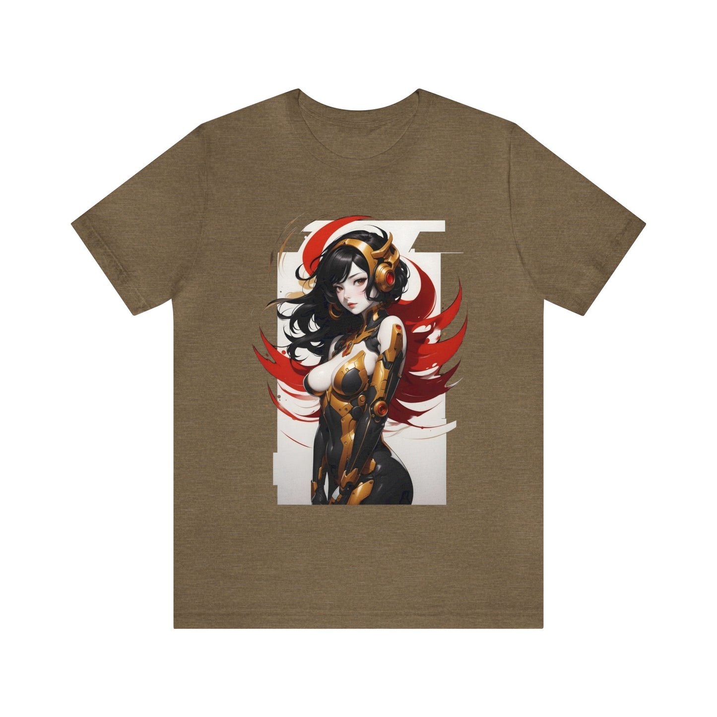 Kǎtōng Piàn - Mecha Girl Collection - Valentina - Unisex Jersey Short Sleeve Tee Printify