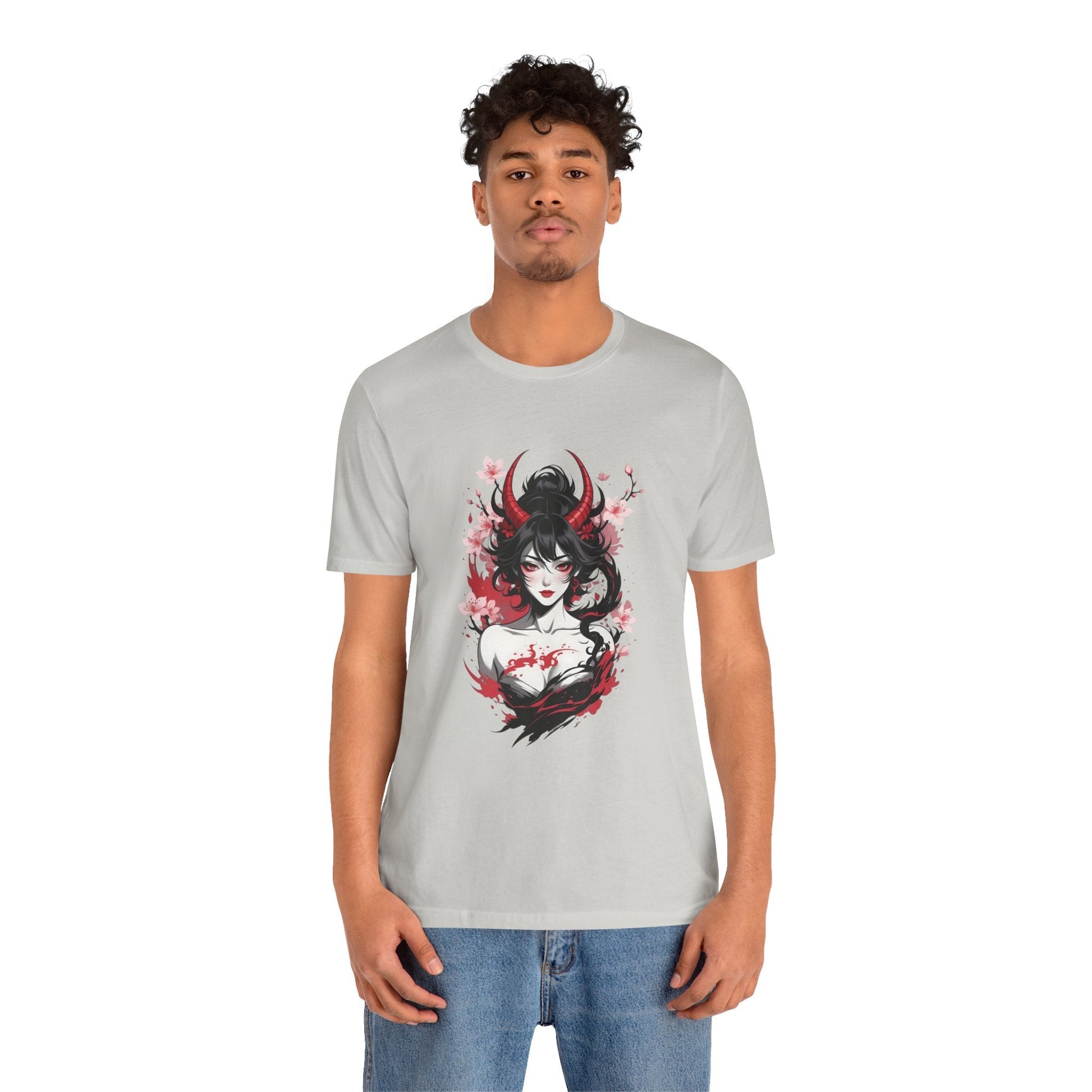 Kǎtōng Piàn - Oni Collection - Lamia - Unisex Jersey Short Sleeve Tee Printify