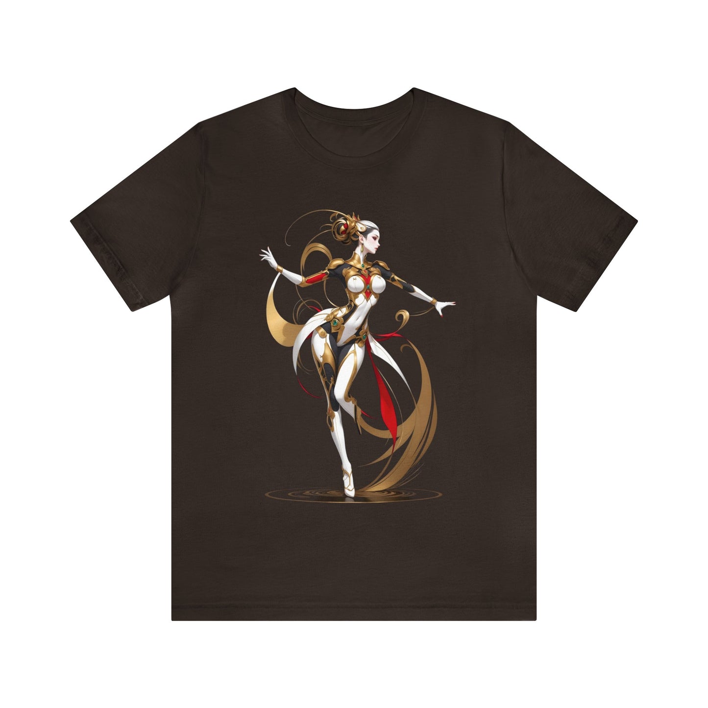 Kǎtōng Piàn - Mecha Girl Collection - Harper - Unisex Jersey Short Sleeve Tee Printify
