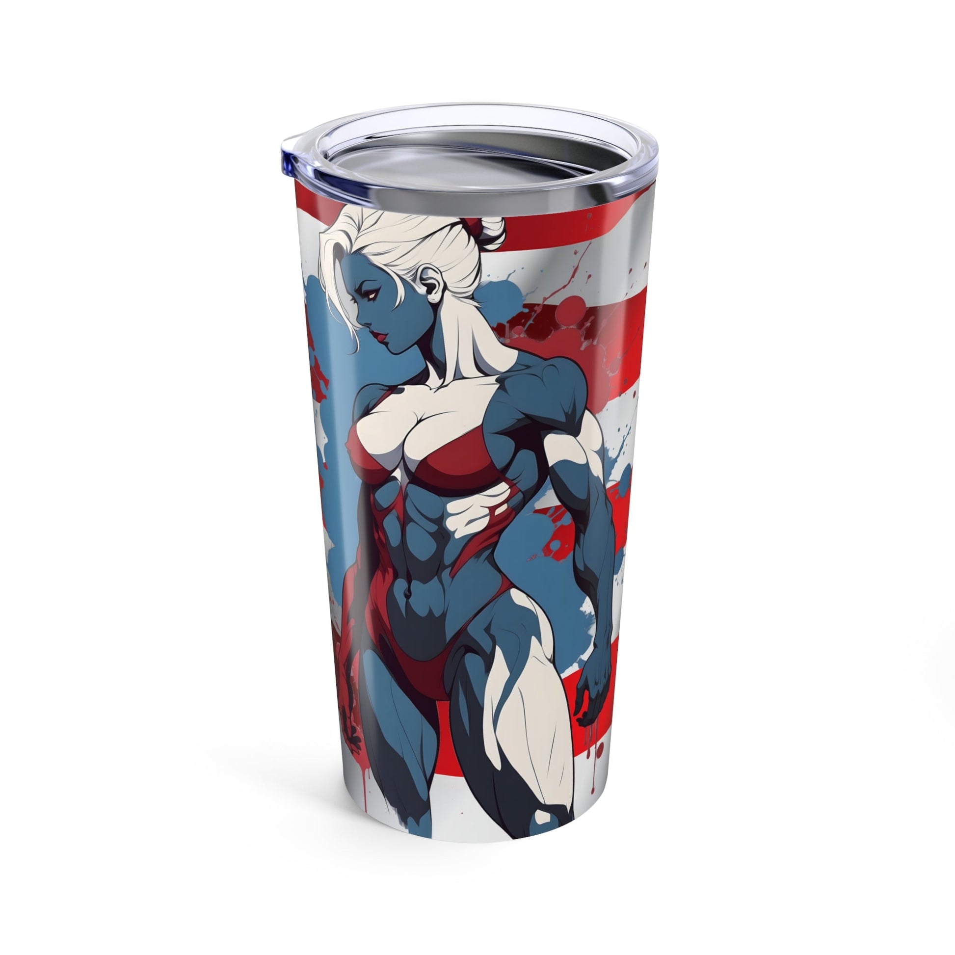 Prized Fighter Thunderstrike Tumbler 20oz Printify