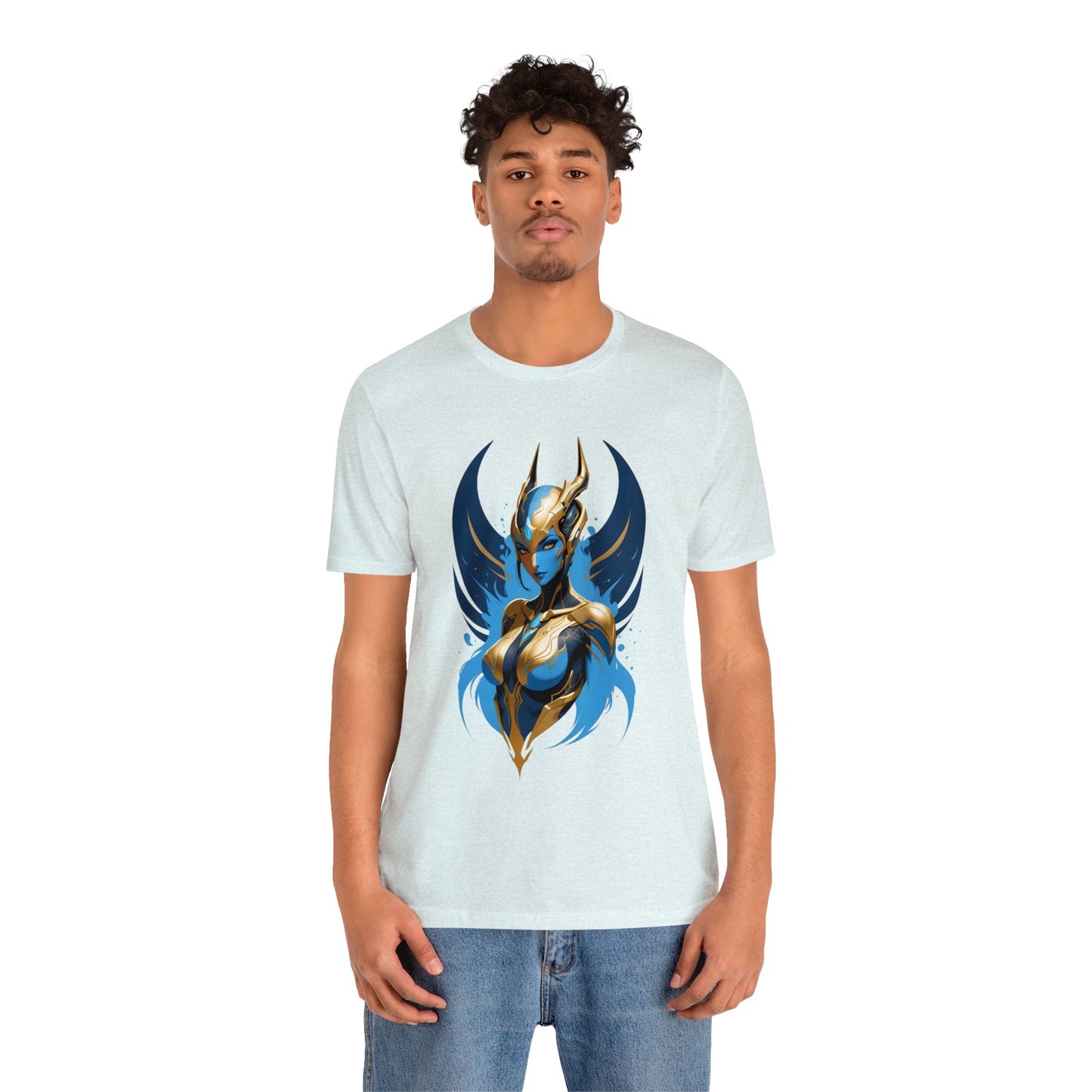 Kǎtōng Piàn - The Lotus Collection - Blythe - Unisex Jersey Short Sleeve Tee Printify
