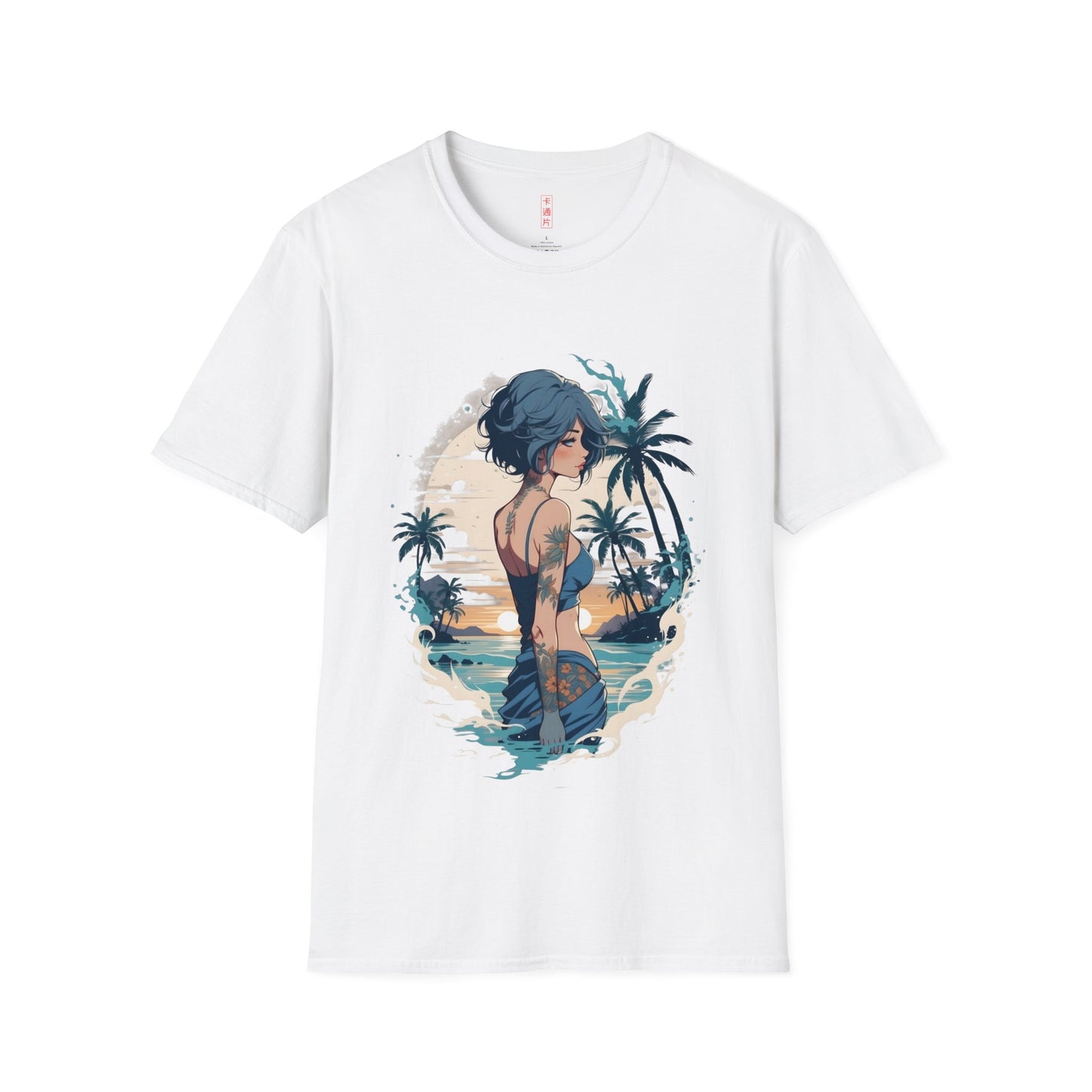 Kǎtōng Piàn - California Love Collection - 024 - Unisex Softstyle T-Shirt Printify