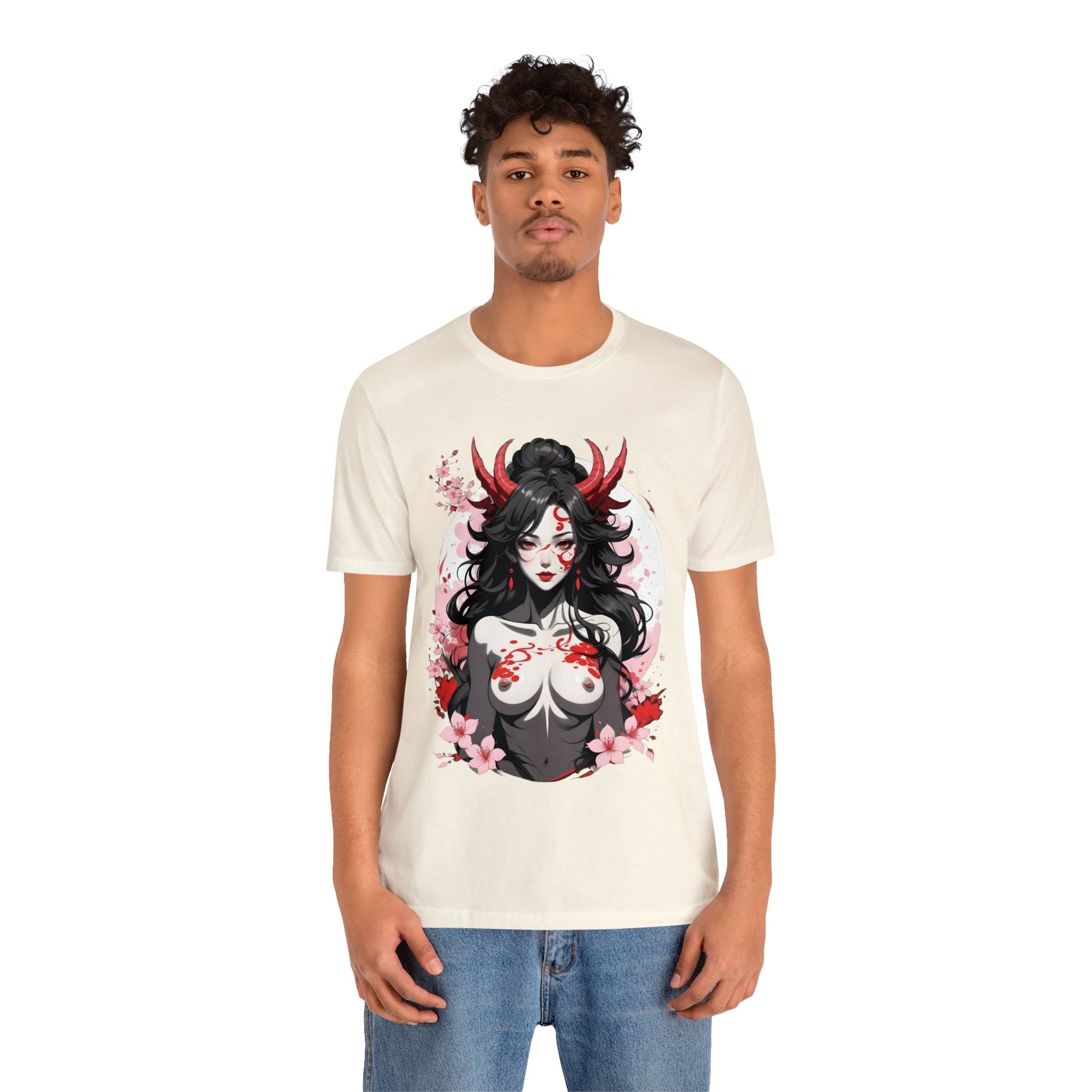 Kǎtōng Piàn - Oni Collection - Astaroth - Unisex Jersey Short Sleeve Tee Printify