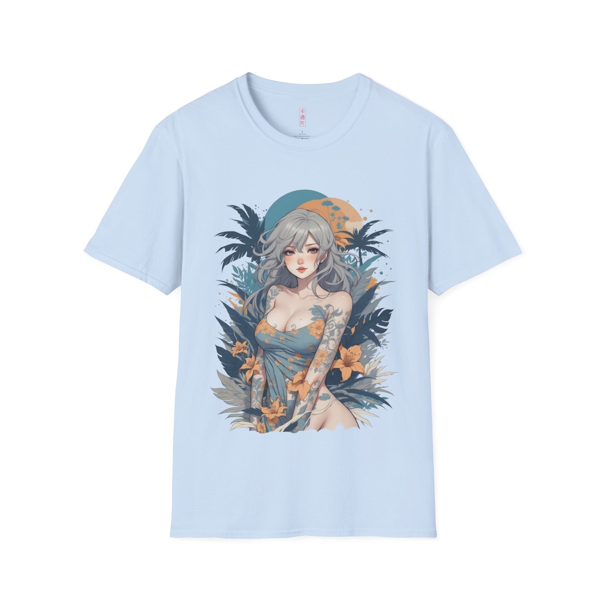 Kǎtōng Piàn - California Love Collection - 030 - Unisex Softstyle T-Shirt Printify