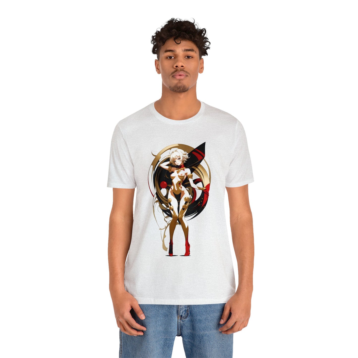 Kǎtōng Piàn - Mecha Girl Collection - Alice - Unisex Jersey Short Sleeve Tee Printify