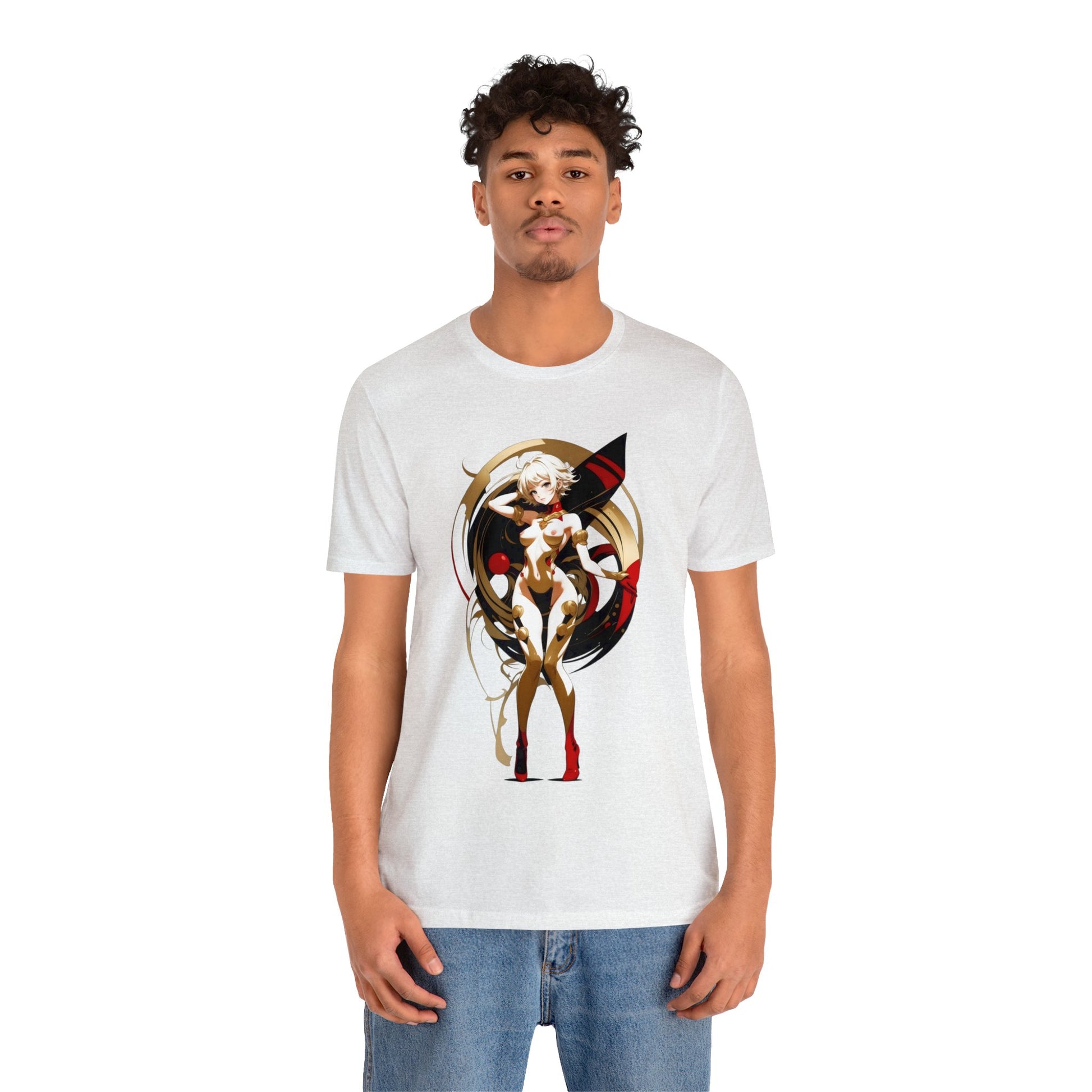 Kǎtōng Piàn - Mecha Girl Collection - Alice - Unisex Jersey Short Sleeve Tee Printify