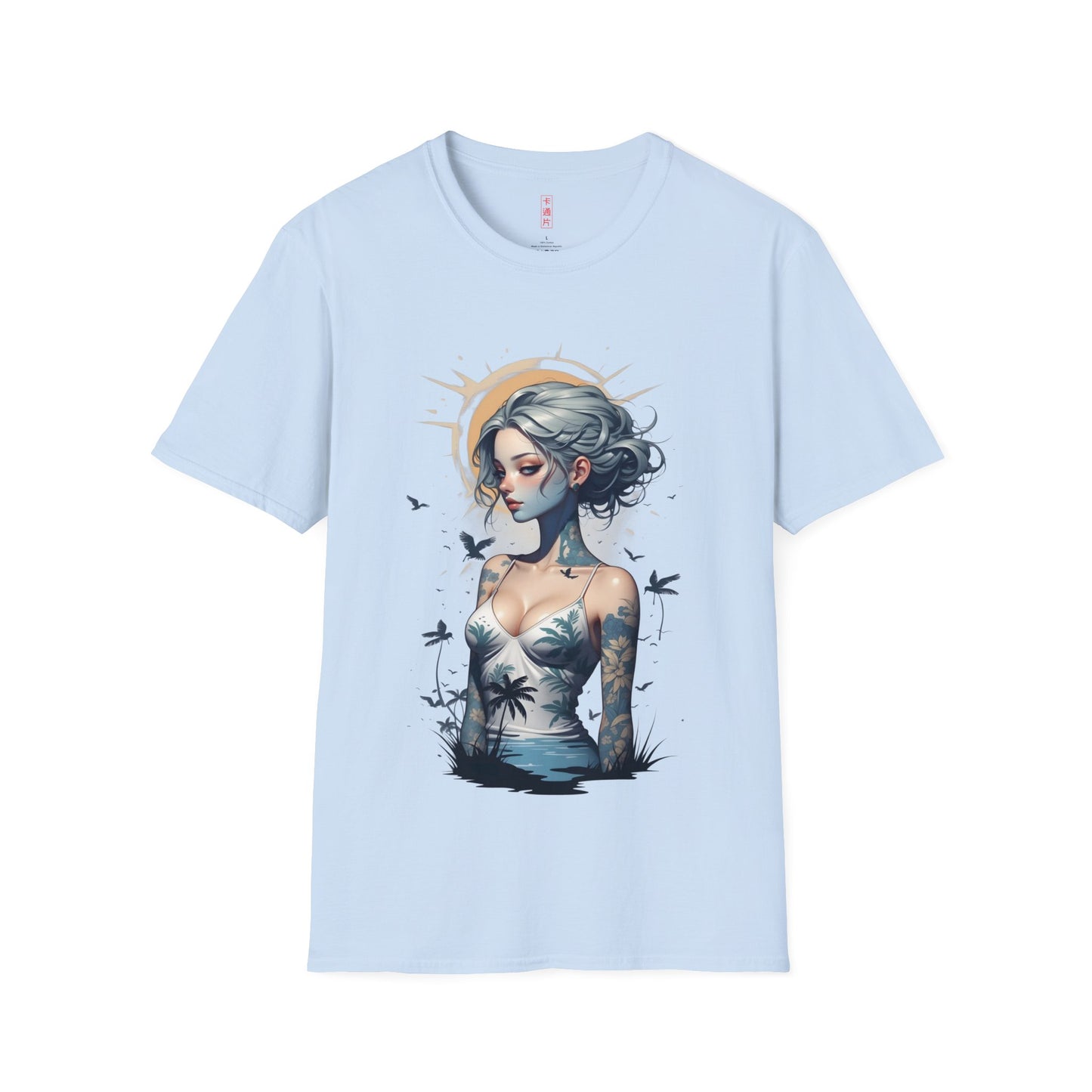 Kǎtōng Piàn - California Love Collection - 018 - Unisex Softstyle T-Shirt Printify