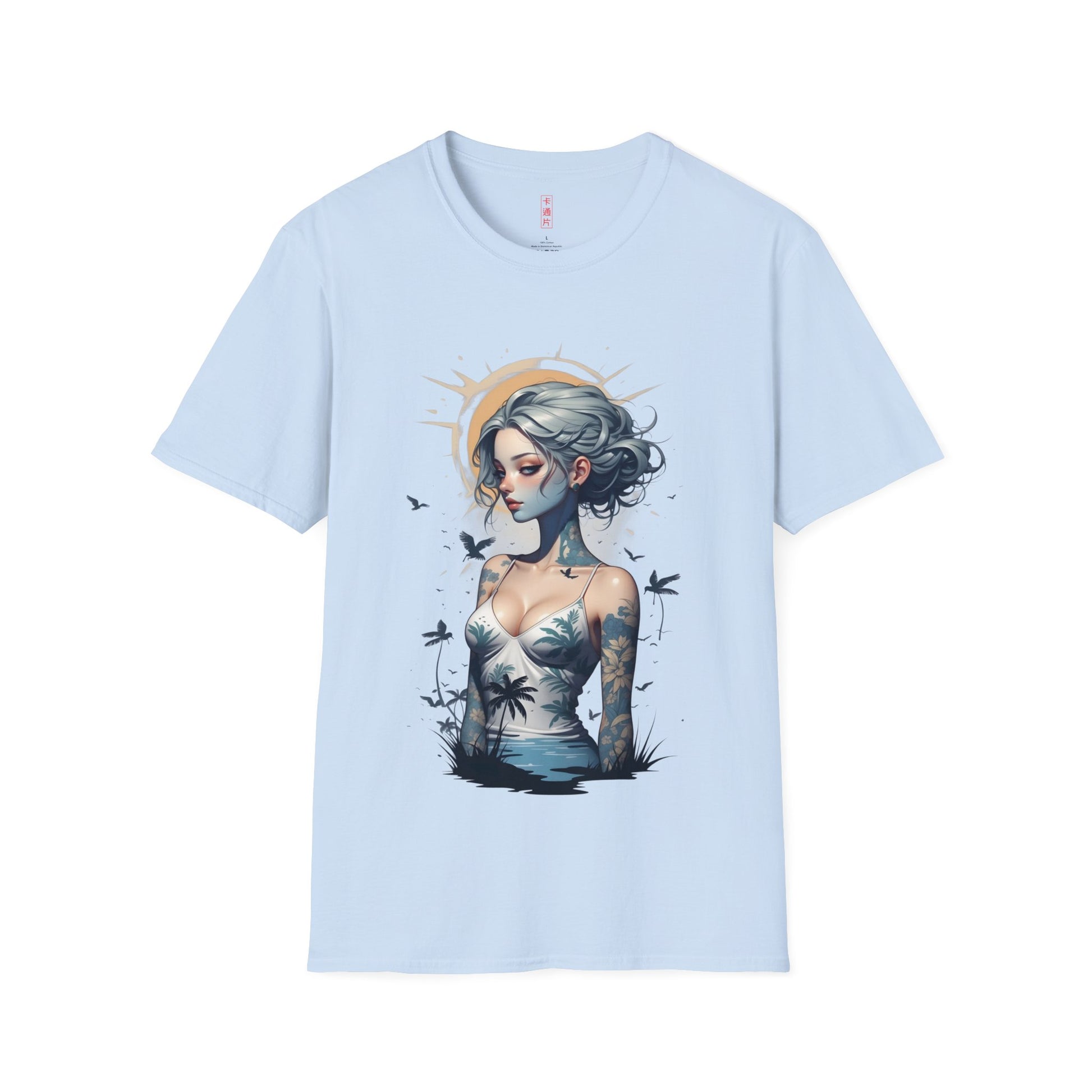 Kǎtōng Piàn - California Love Collection - 018 - Unisex Softstyle T-Shirt Printify