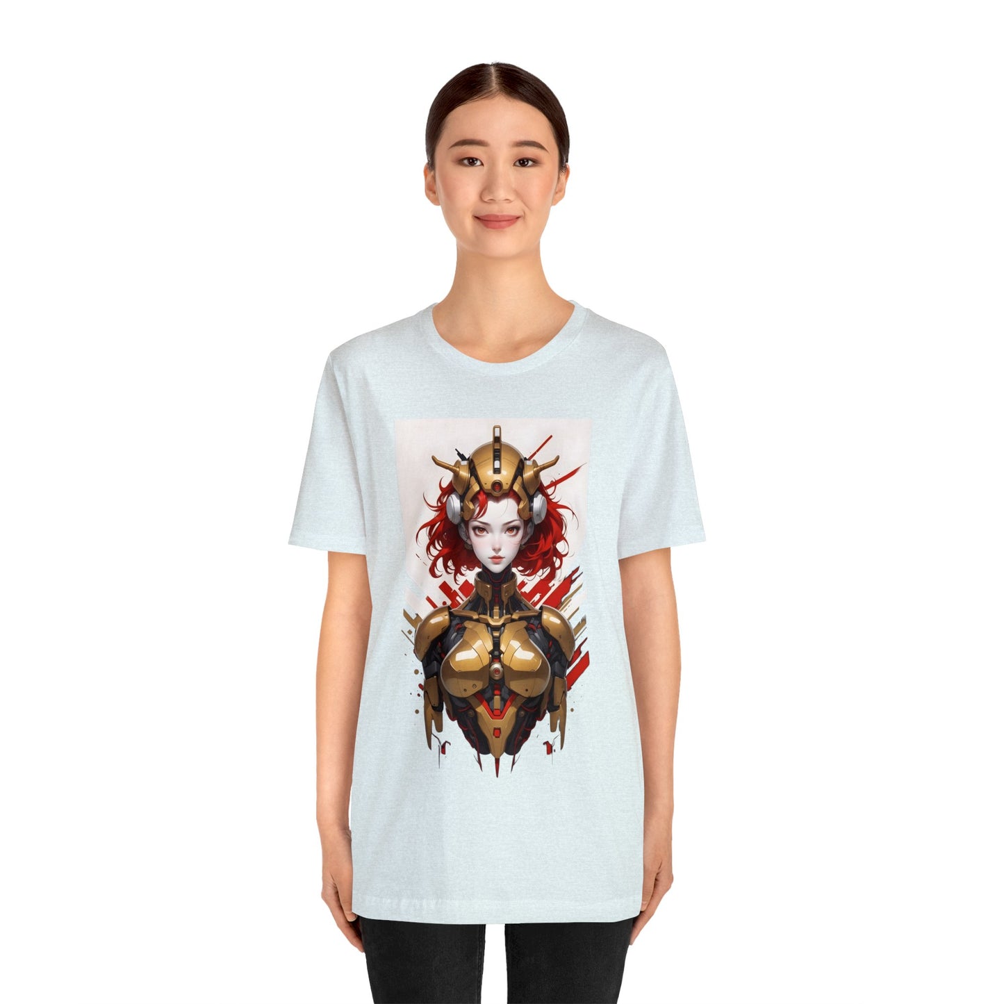 Kǎtōng Piàn - Mecha Girl Collection - Maya - Unisex Jersey Short Sleeve Tee Printify