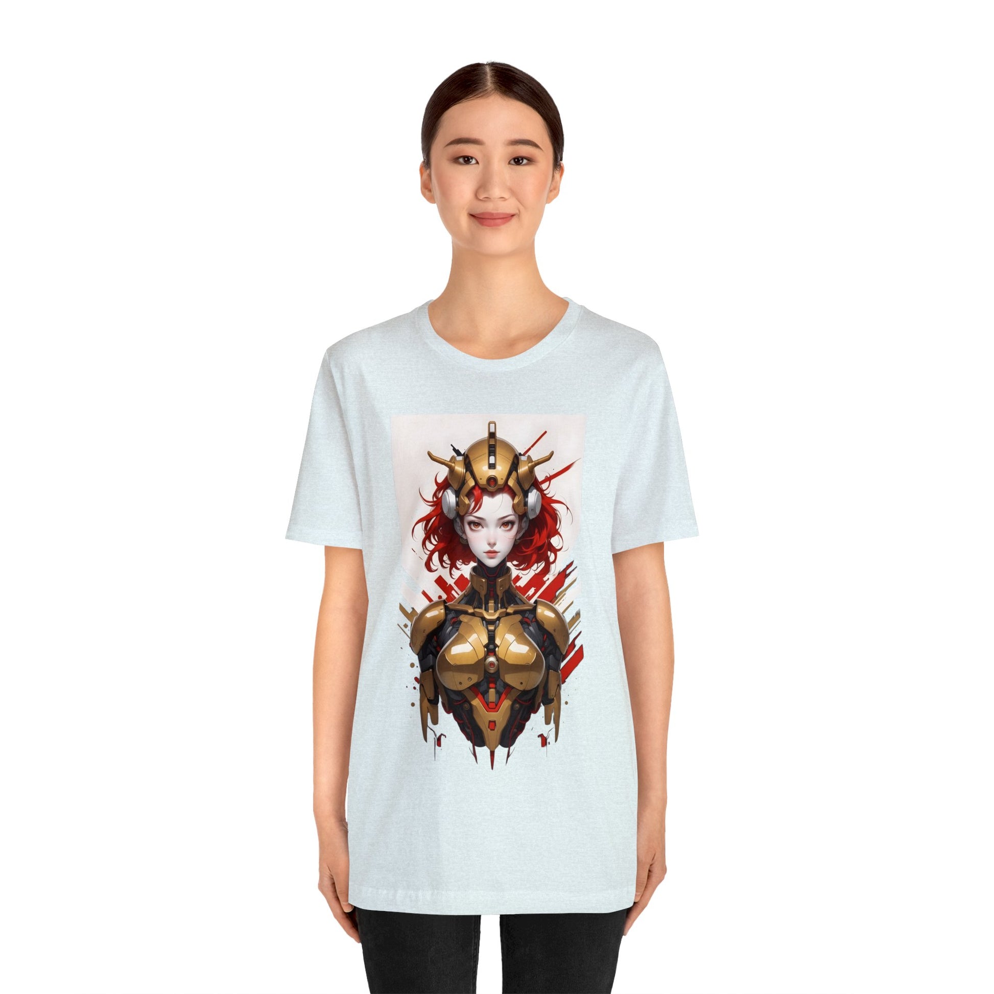 Kǎtōng Piàn - Mecha Girl Collection - Maya - Unisex Jersey Short Sleeve Tee Printify