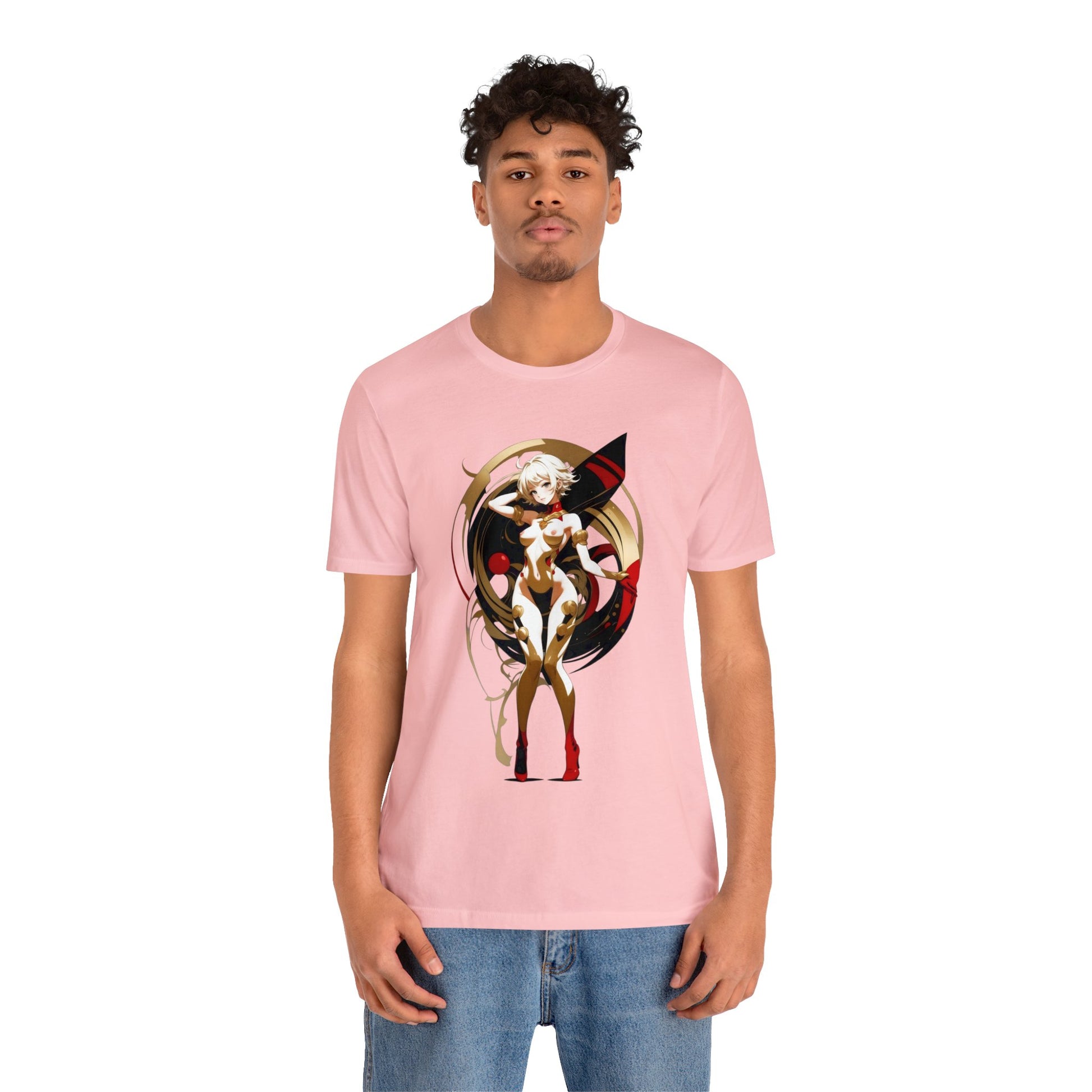Kǎtōng Piàn - Mecha Girl Collection - Alice - Unisex Jersey Short Sleeve Tee Printify