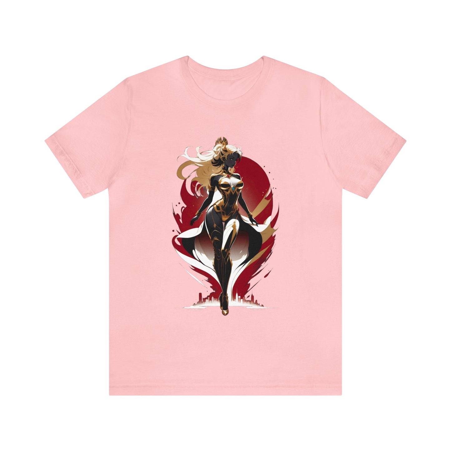 Kǎtōng Piàn - Mecha Girl Collection - Lucy - Unisex Jersey Short Sleeve Tee Printify