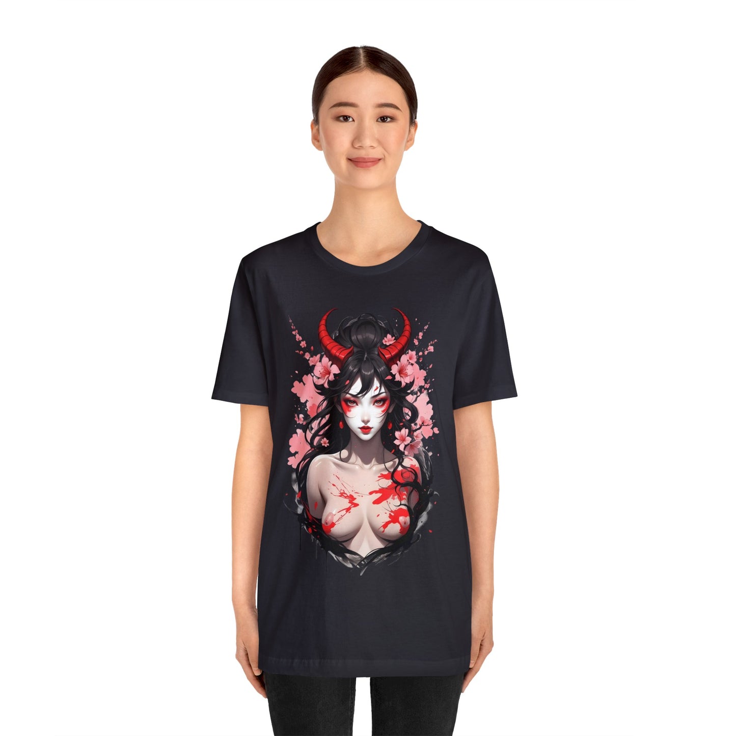 Kǎtōng Piàn - Oni Collection - Echidna - Unisex Jersey Short Sleeve Tee Printify