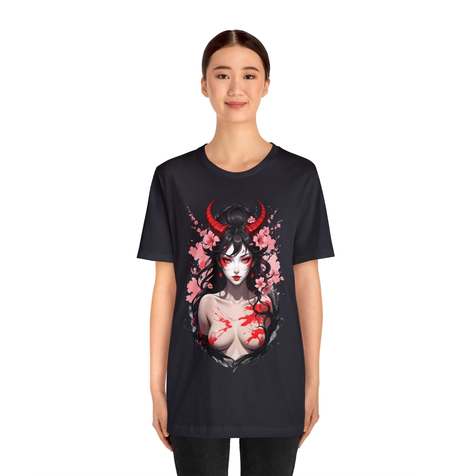 Kǎtōng Piàn - Oni Collection - Echidna - Unisex Jersey Short Sleeve Tee Printify