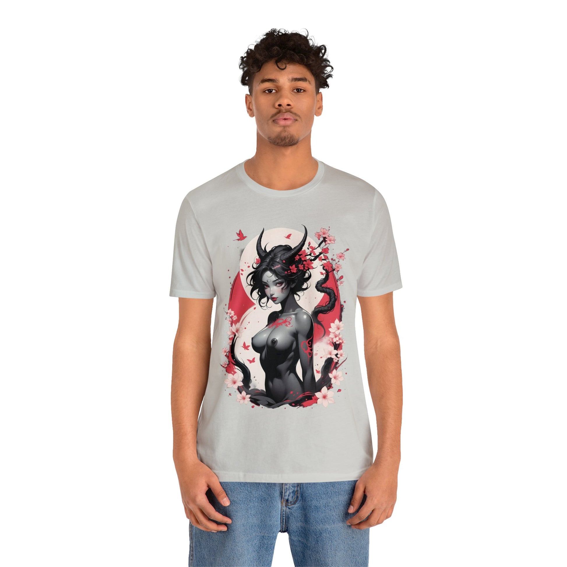 Kǎtōng Piàn - Oni Collection - Cheshmak - Unisex Jersey Short Sleeve Tee Printify