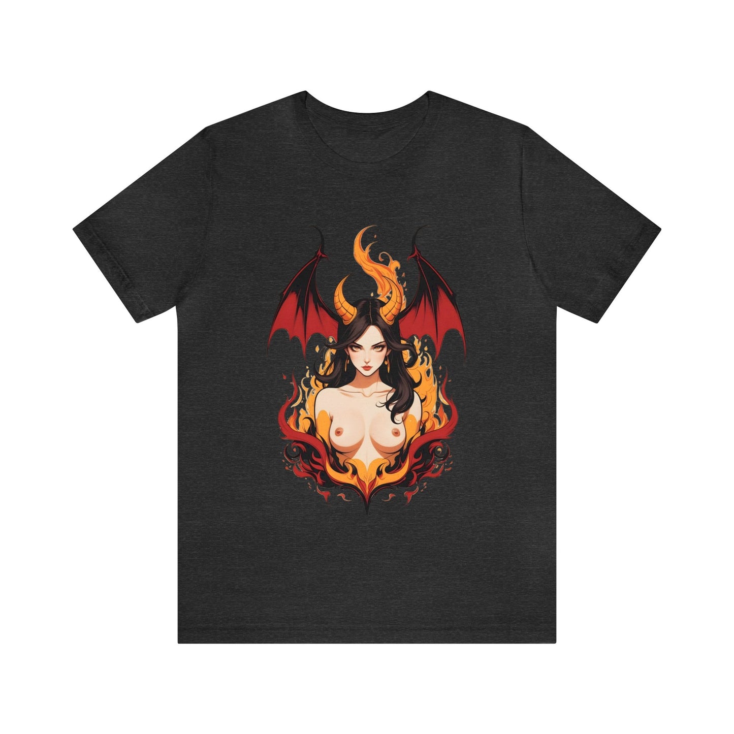 Kǎtōng Piàn - Devil Woman Collection - Glory - Unisex Jersey Short Sleeve Tee Printify