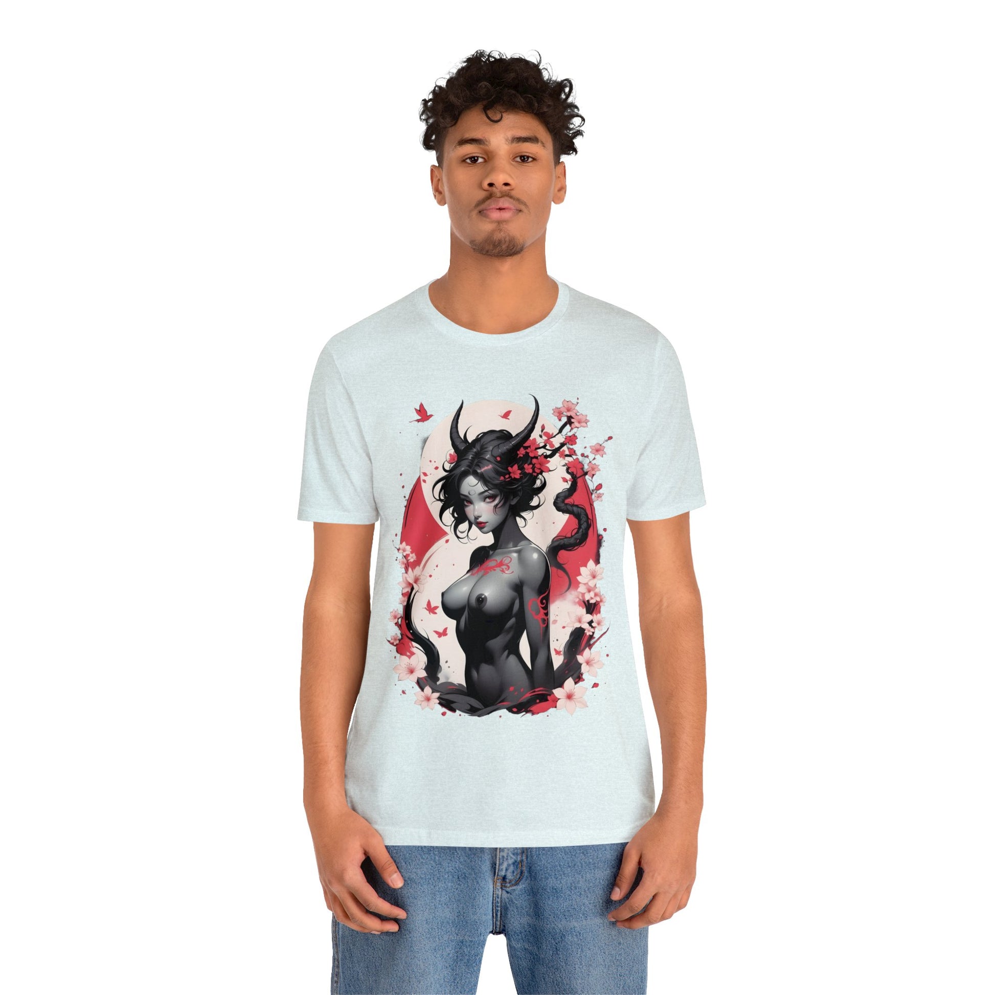 Kǎtōng Piàn - Oni Collection - Cheshmak - Unisex Jersey Short Sleeve Tee Printify