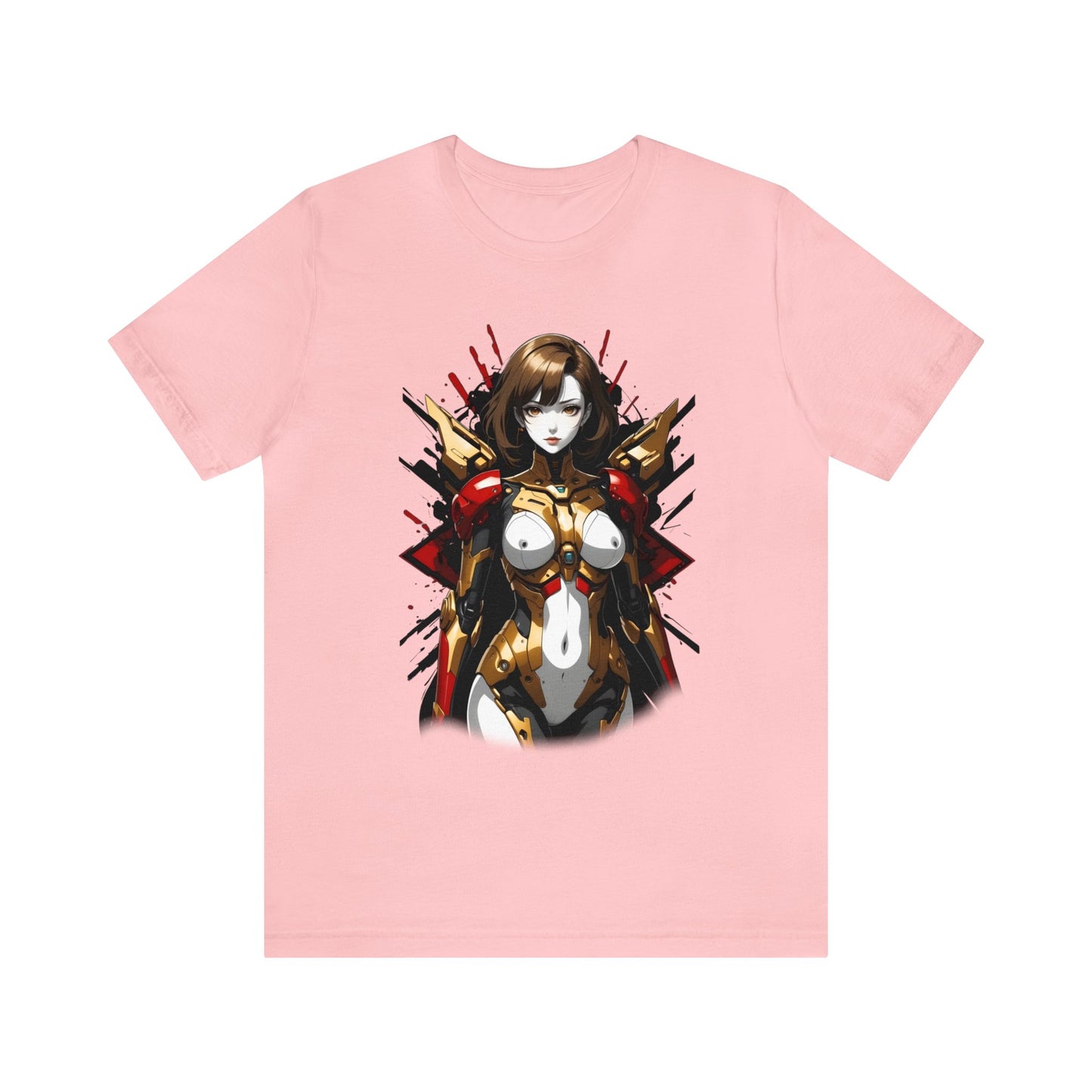 Kǎtōng Piàn - Mecha Girl Collection - Nova - Unisex Jersey Short Sleeve Tee Printify