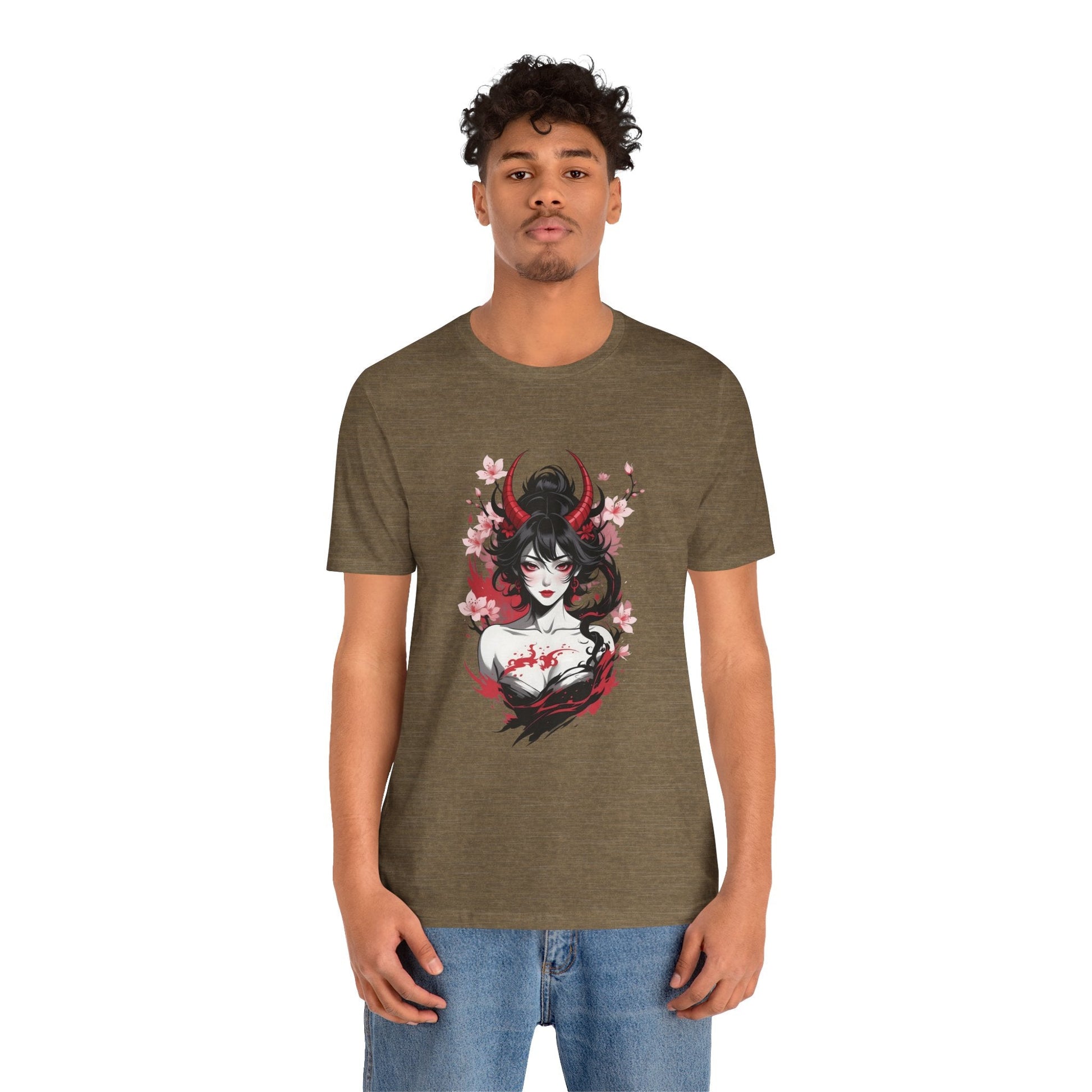 Kǎtōng Piàn - Oni Collection - Lamia - Unisex Jersey Short Sleeve Tee Printify