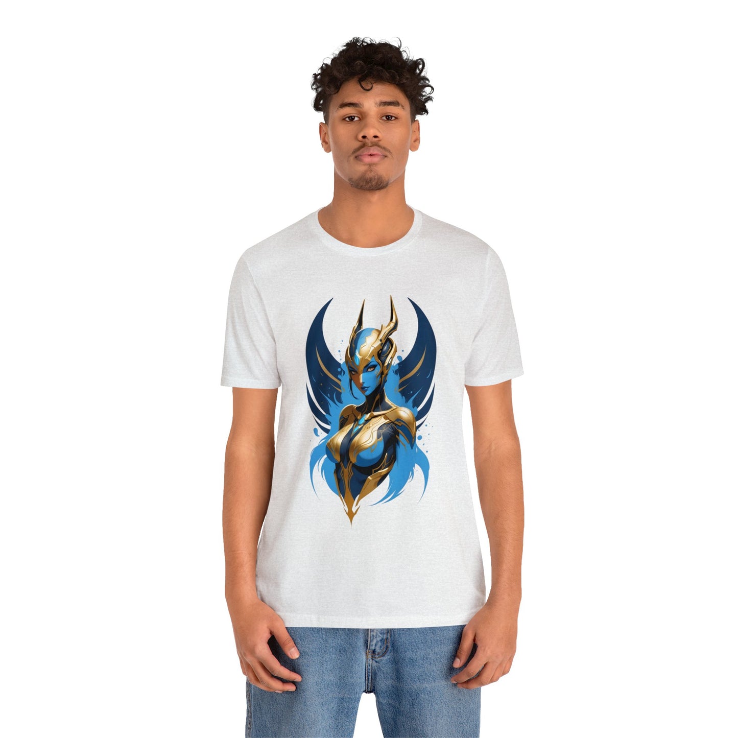 Kǎtōng Piàn - The Lotus Collection - Blythe - Unisex Jersey Short Sleeve Tee Printify