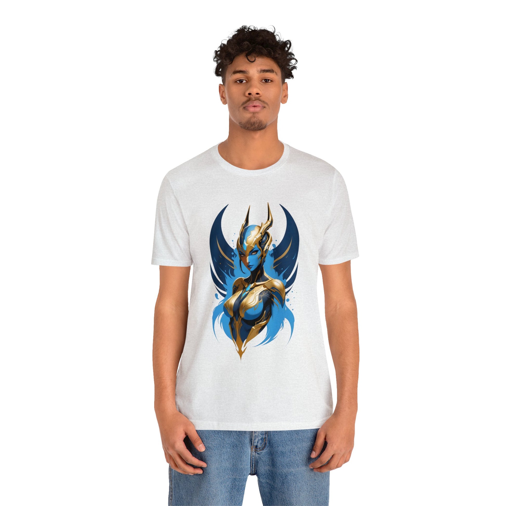 Kǎtōng Piàn - The Lotus Collection - Blythe - Unisex Jersey Short Sleeve Tee Printify