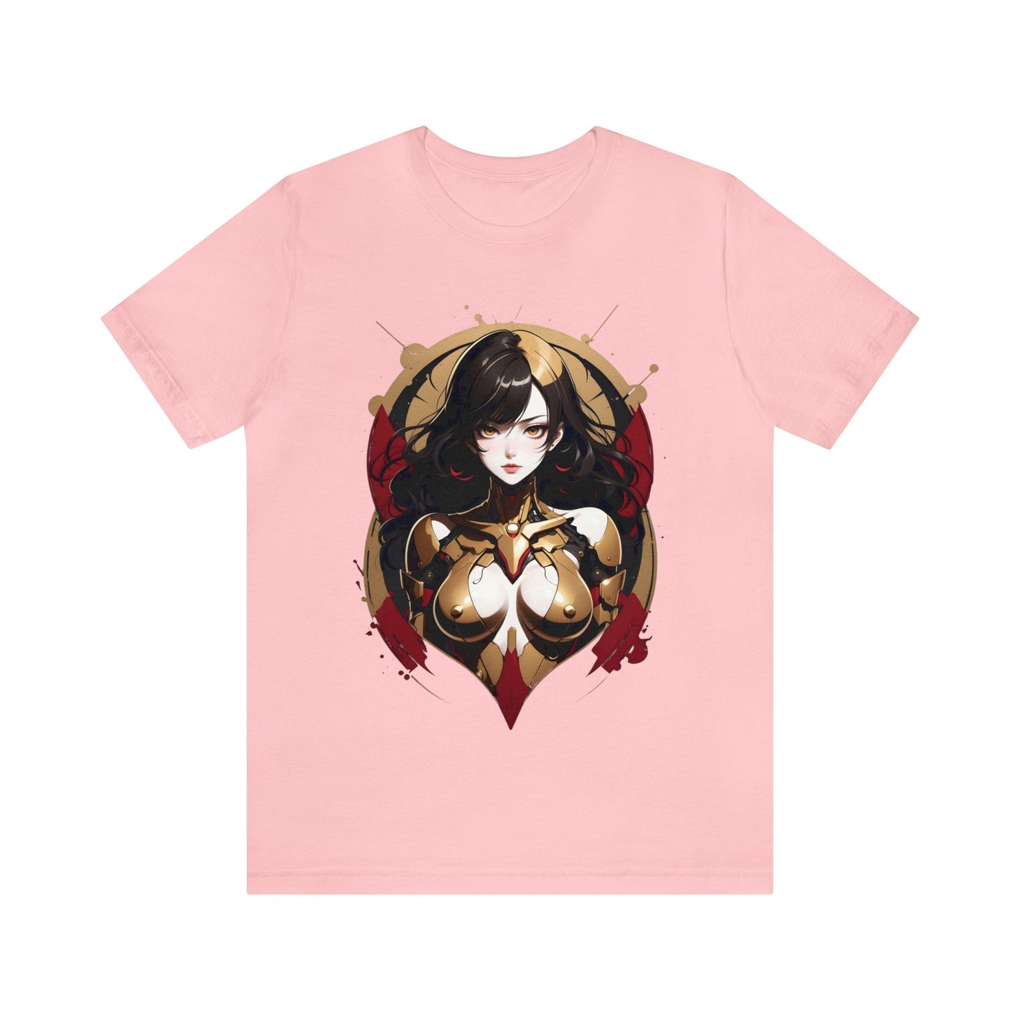 Kǎtōng Piàn - Mecha Girl Collection - Naomi - Unisex Jersey Short Sleeve Tee Printify