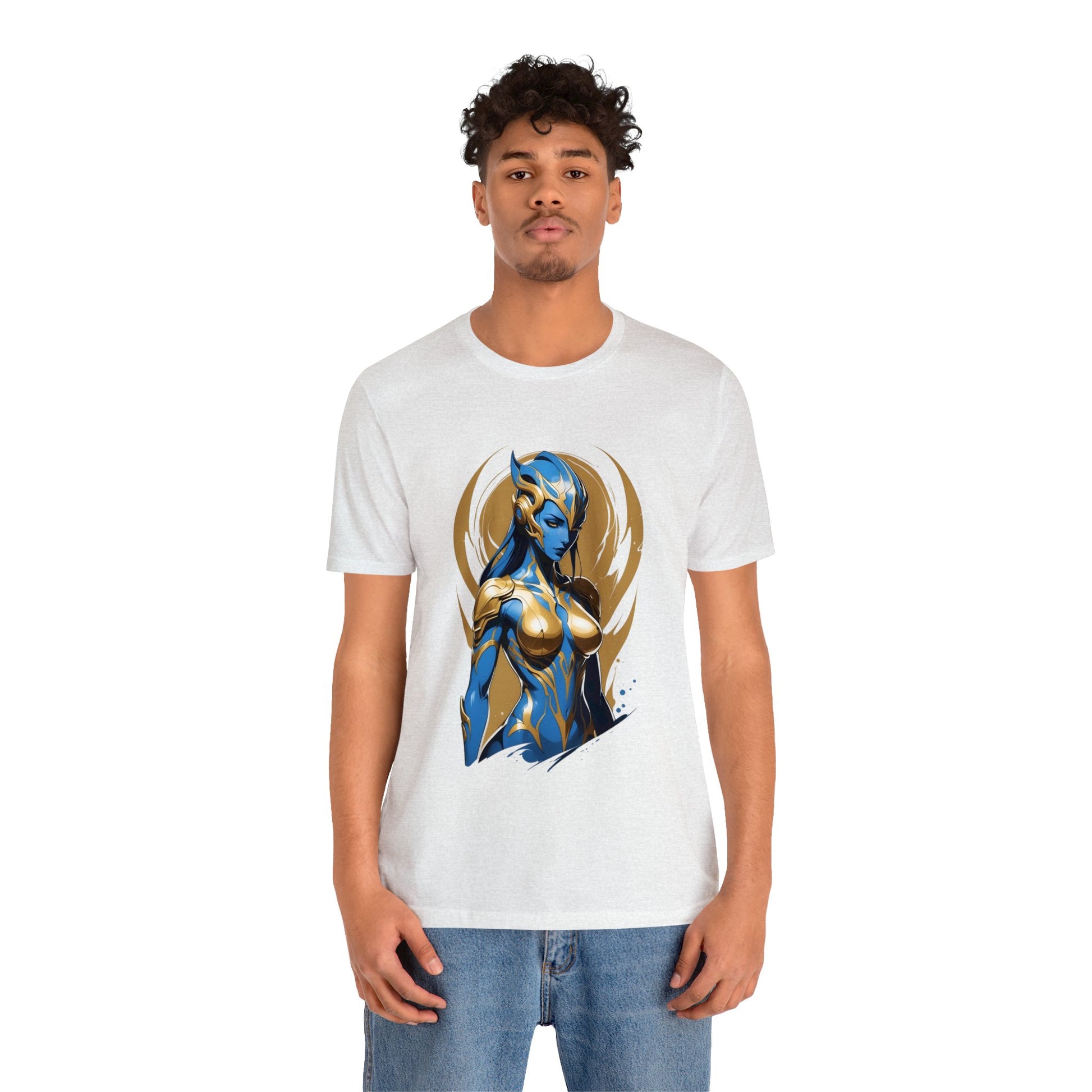 Kǎtōng Piàn - The Lotus Collection - Erzilia - Unisex Jersey Short Sleeve Tee Printify