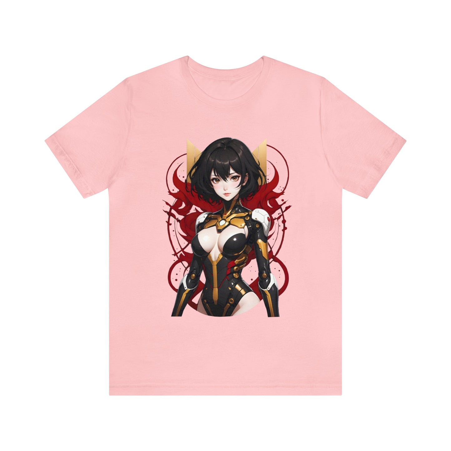 Kǎtōng Piàn - Mecha Girl Collection - Abigail - Unisex Jersey Short Sleeve Tee Printify