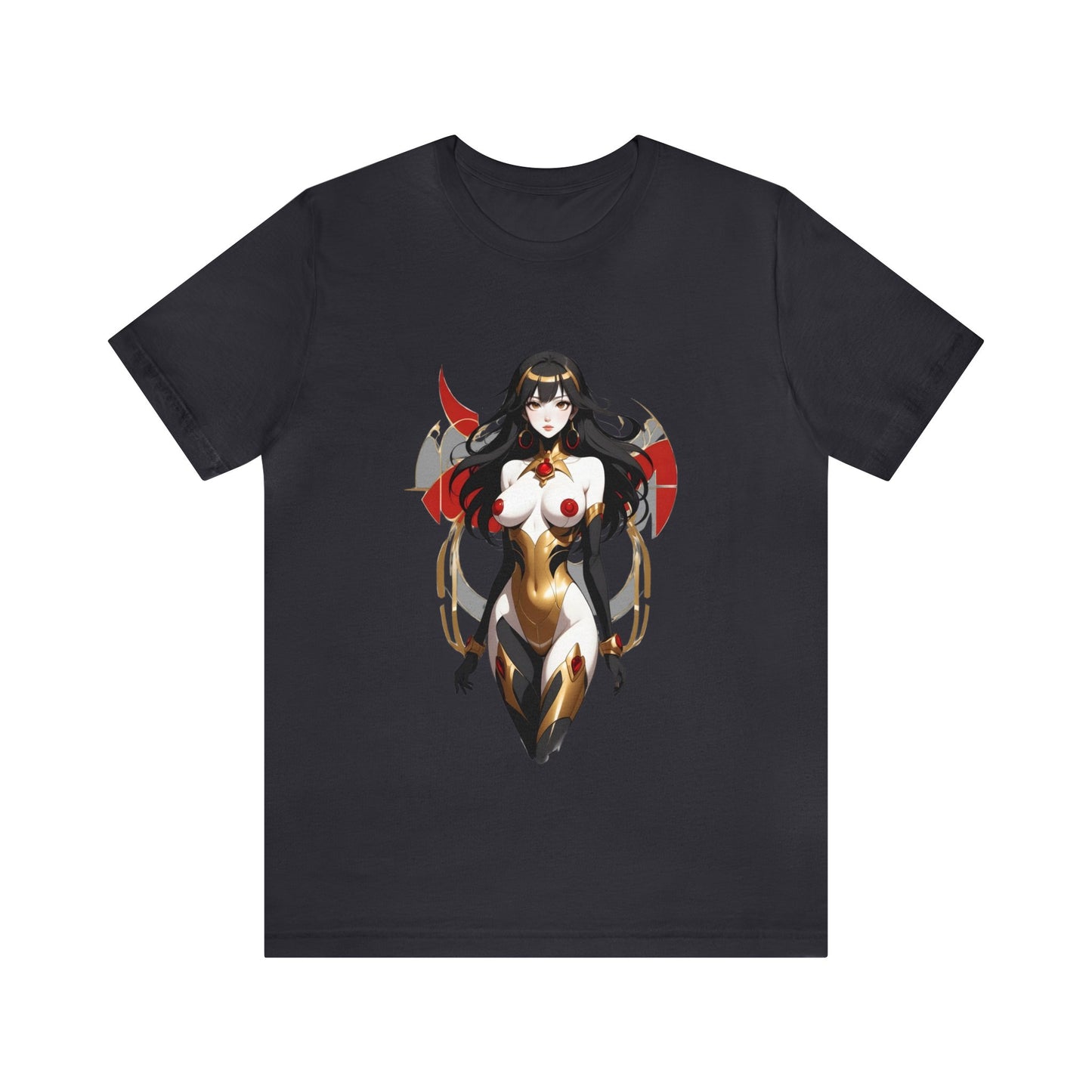 Kǎtōng Piàn - Mecha Girl Collection - Kinsley - Unisex Jersey Short Sleeve Tee Printify