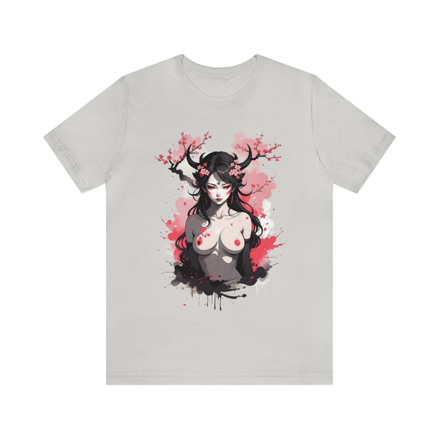 Kǎtōng Piàn - Oni Collection - Ajatar - Unisex Jersey Short Sleeve Tee Printify