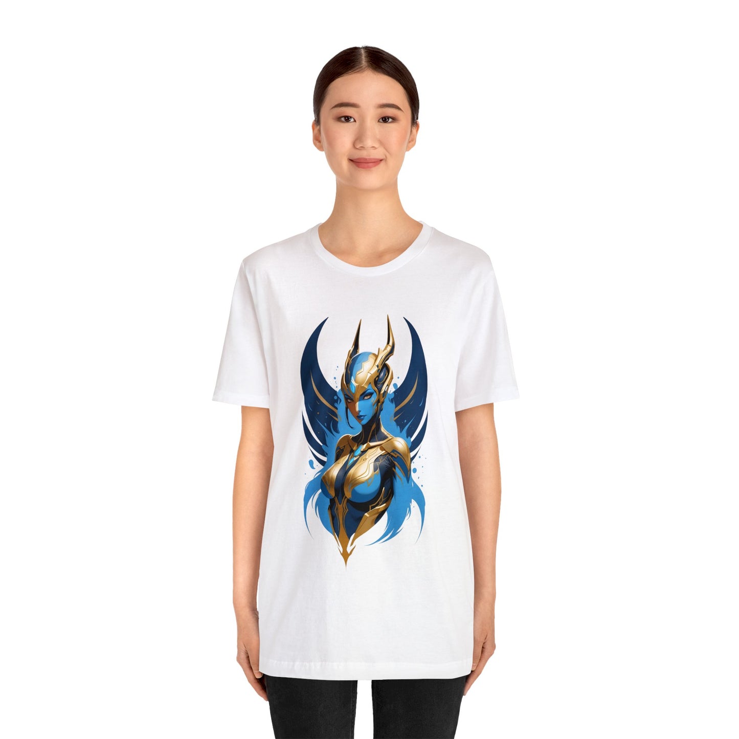 Kǎtōng Piàn - The Lotus Collection - Blythe - Unisex Jersey Short Sleeve Tee Printify