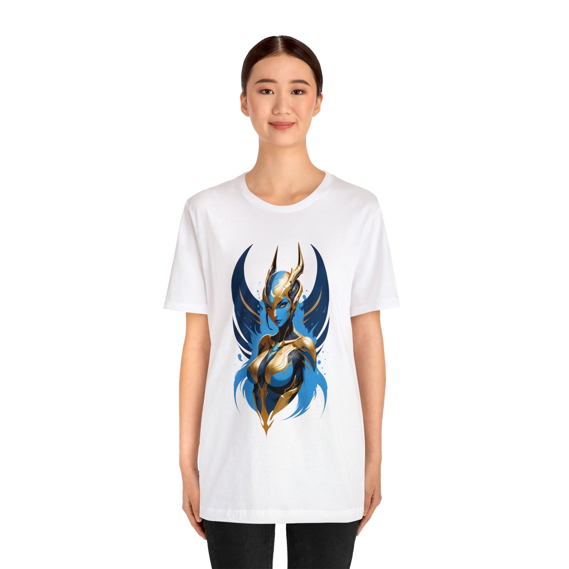 Kǎtōng Piàn - The Lotus Collection - Blythe - Unisex Jersey Short Sleeve Tee Printify