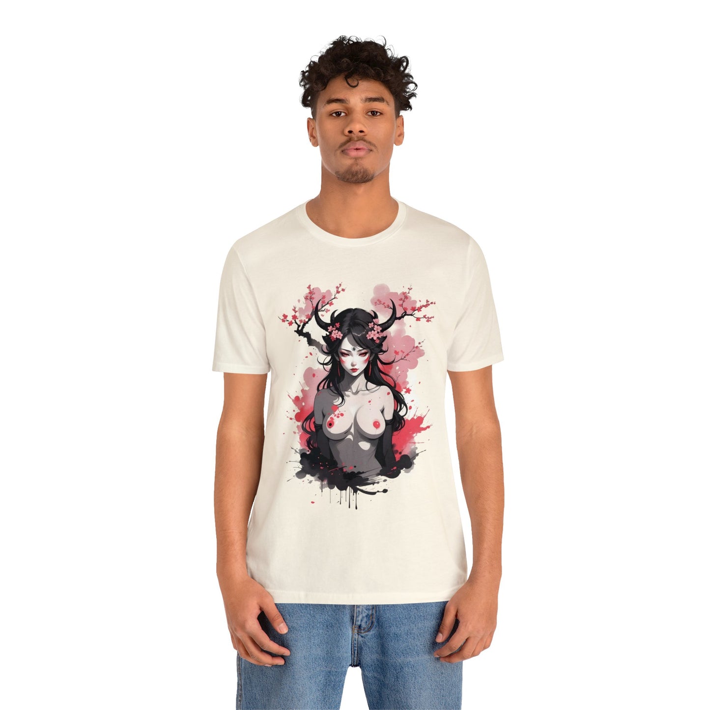 Kǎtōng Piàn - Oni Collection - Ajatar - Unisex Jersey Short Sleeve Tee Printify