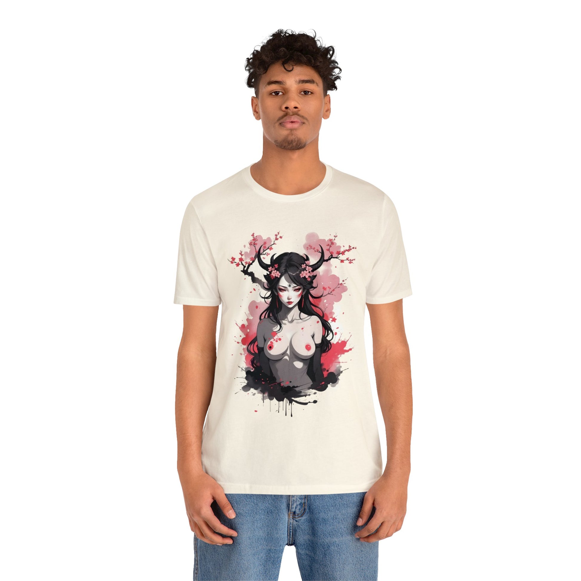 Kǎtōng Piàn - Oni Collection - Ajatar - Unisex Jersey Short Sleeve Tee Printify