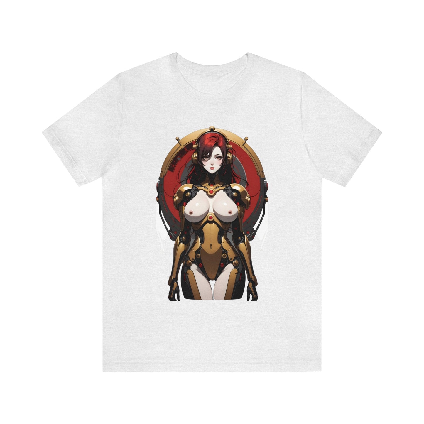 Kǎtōng Piàn - Mecha Girl Collection - Eliana - Unisex Jersey Short Sleeve Tee Printify