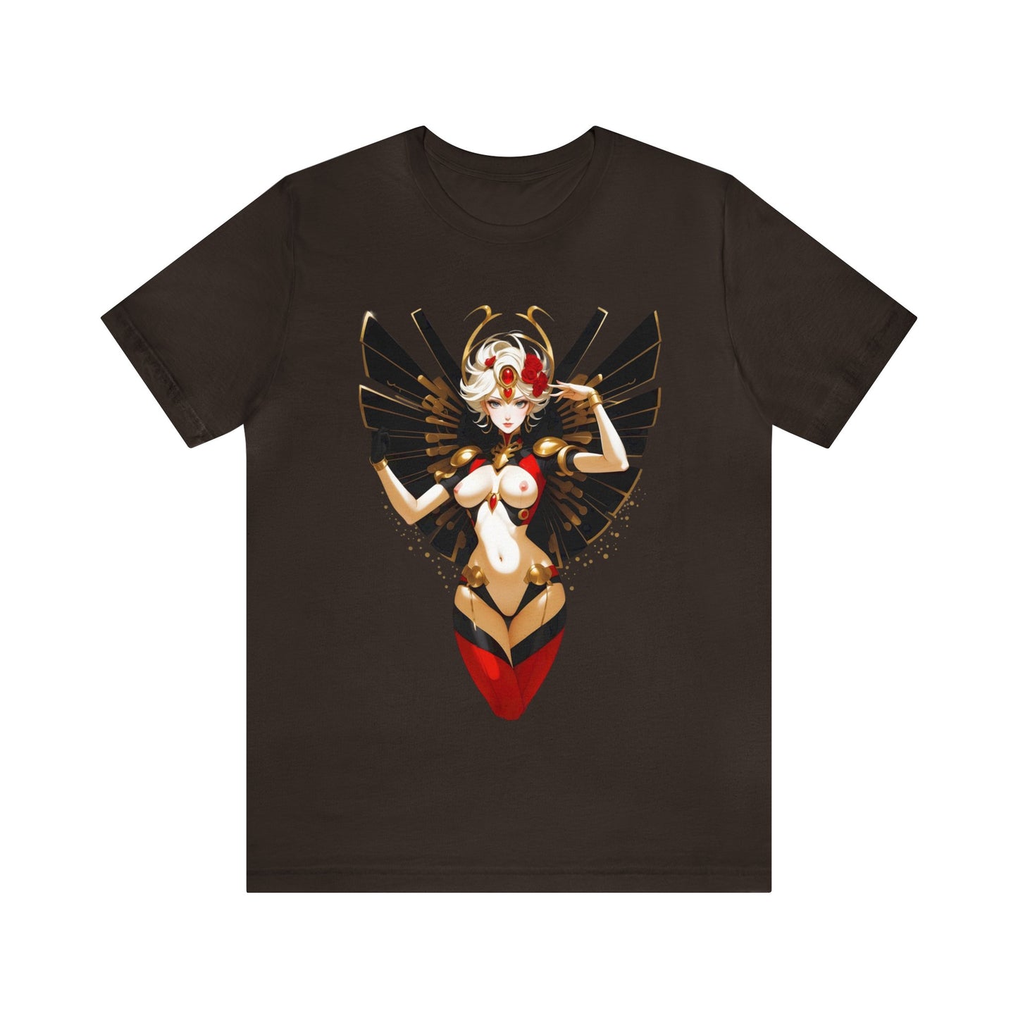 Kǎtōng Piàn - Mecha Girl Collection - Riley - Unisex Jersey Short Sleeve Tee Printify