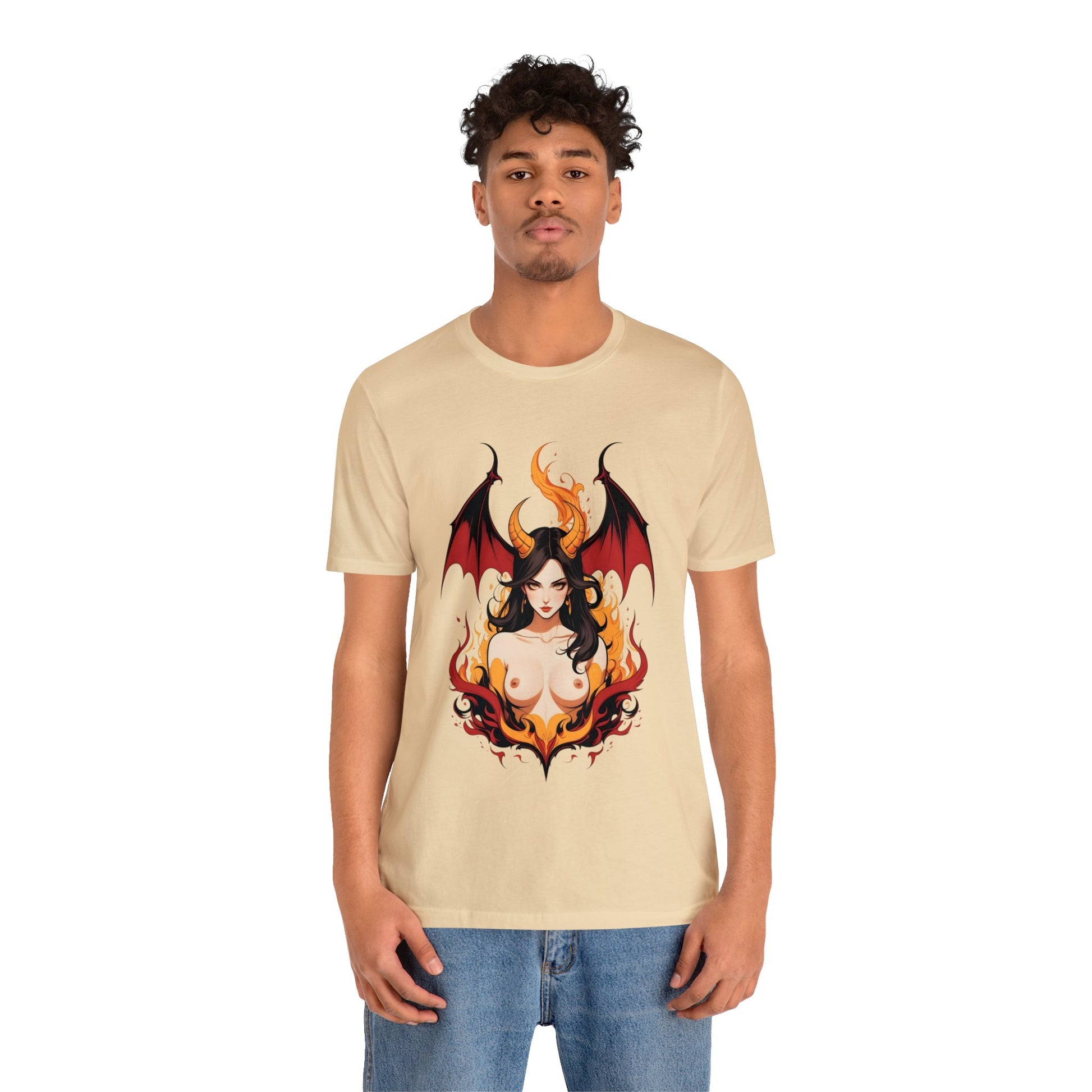 Kǎtōng Piàn - Devil Woman Collection - Glory - Unisex Jersey Short Sleeve Tee Printify