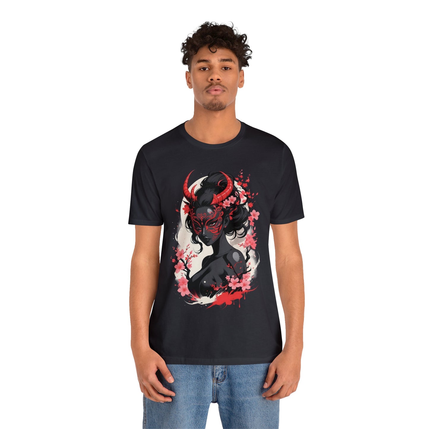 Kǎtōng Piàn - Oni Collection - Ammit - Unisex Jersey Short Sleeve Tee Printify