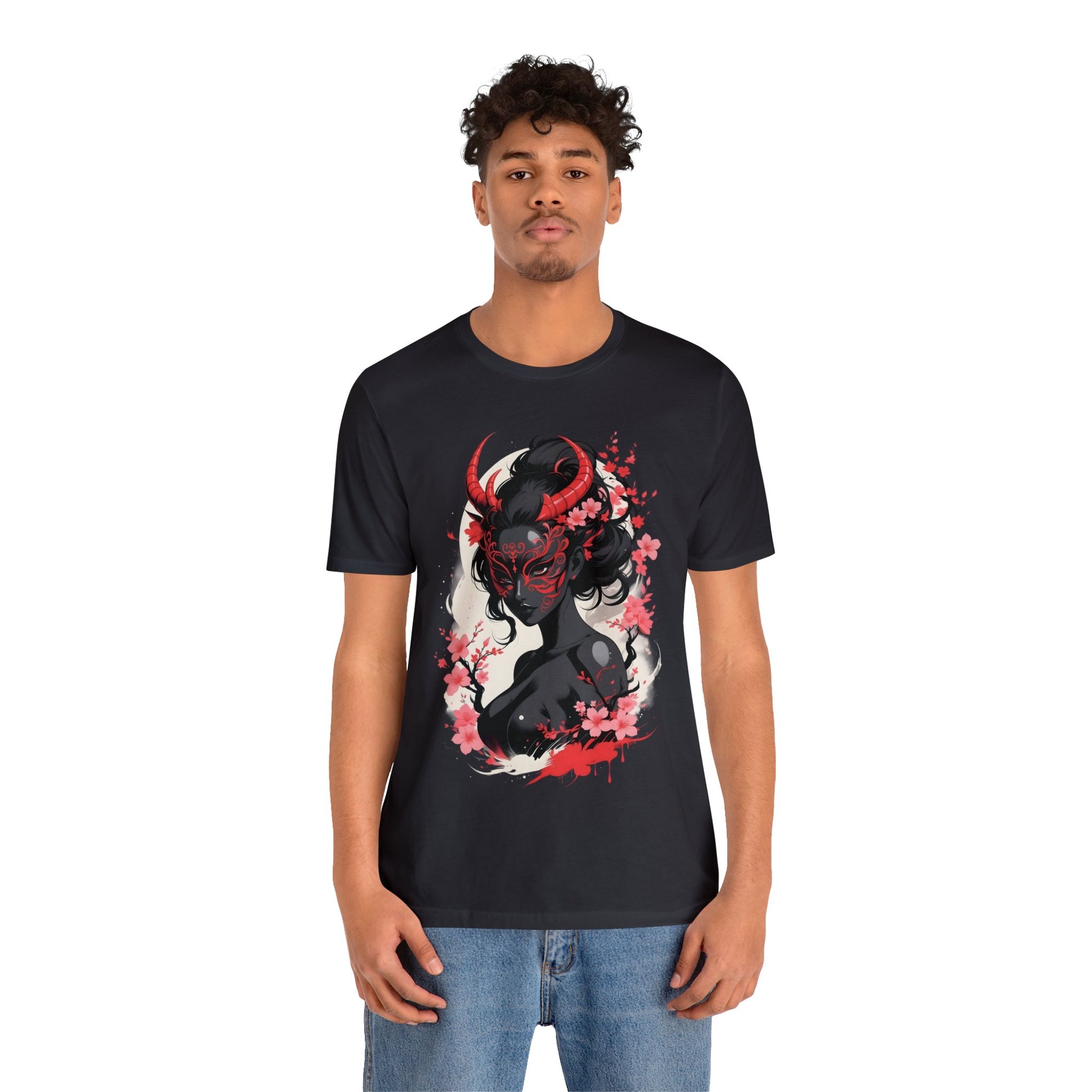 Kǎtōng Piàn - Oni Collection - Ammit - Unisex Jersey Short Sleeve Tee Printify