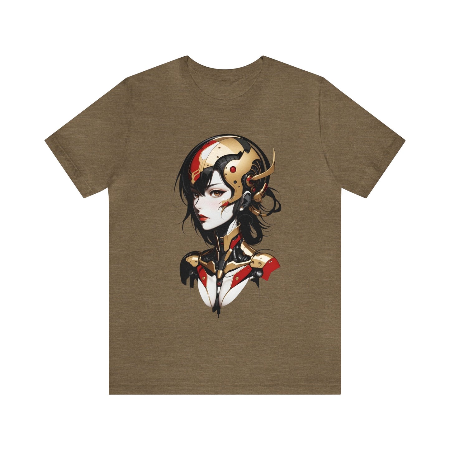 Kǎtōng Piàn - Mecha Girl Collection - Aurora - Unisex Jersey Short Sleeve Tee Printify