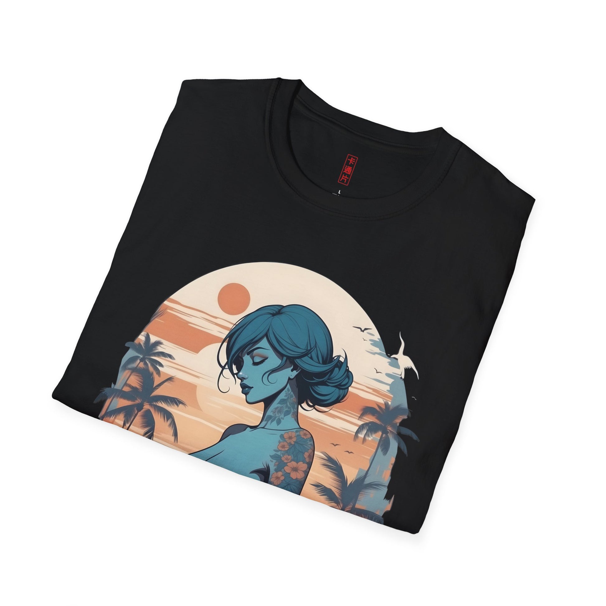 Kǎtōng Piàn - California Love Collection - 011 - Unisex Softstyle T-Shirt Printify