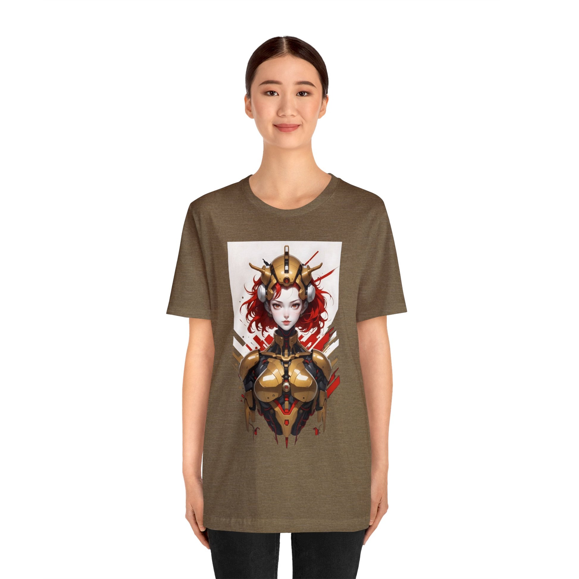 Kǎtōng Piàn - Mecha Girl Collection - Maya - Unisex Jersey Short Sleeve Tee Printify