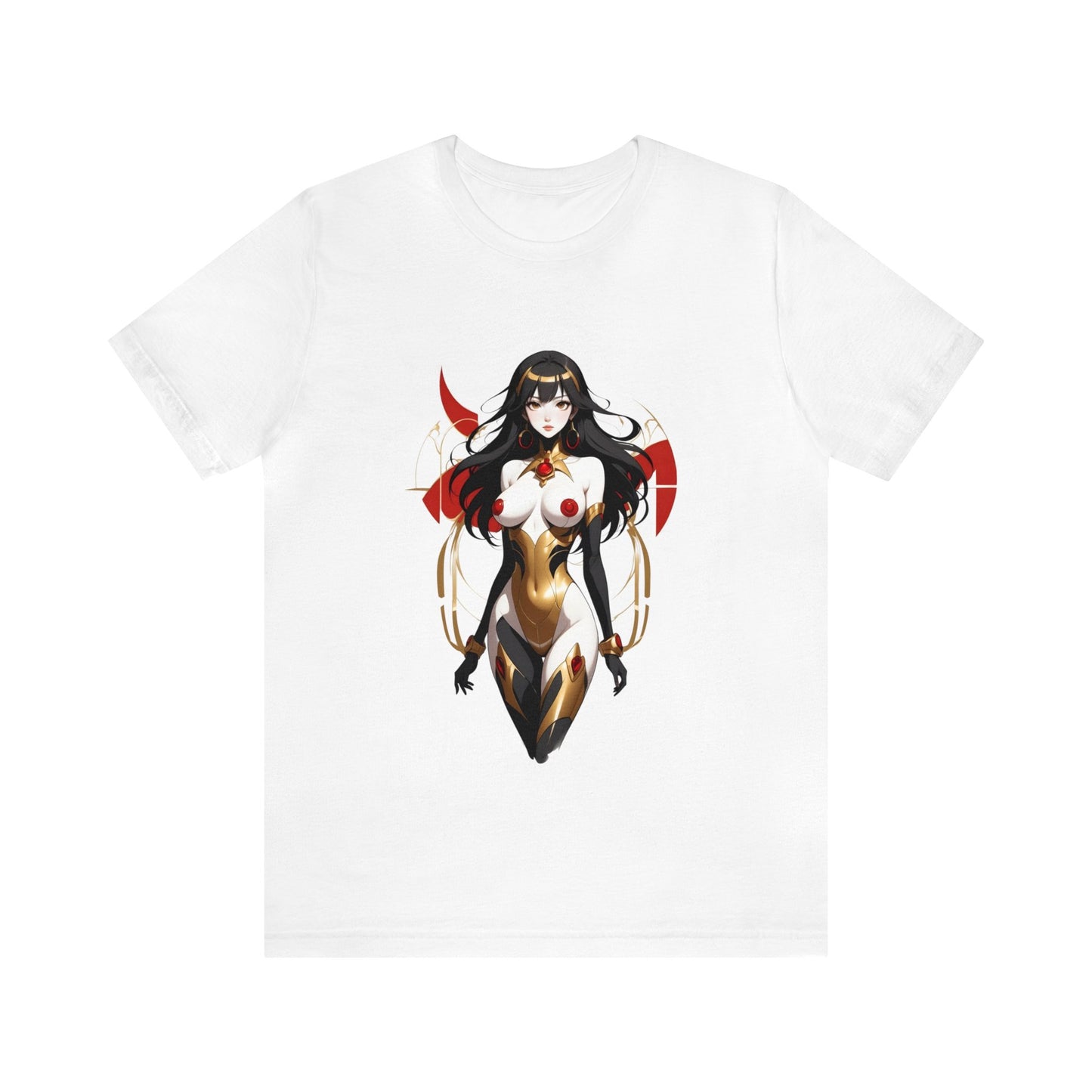 Kǎtōng Piàn - Mecha Girl Collection - Kinsley - Unisex Jersey Short Sleeve Tee Printify